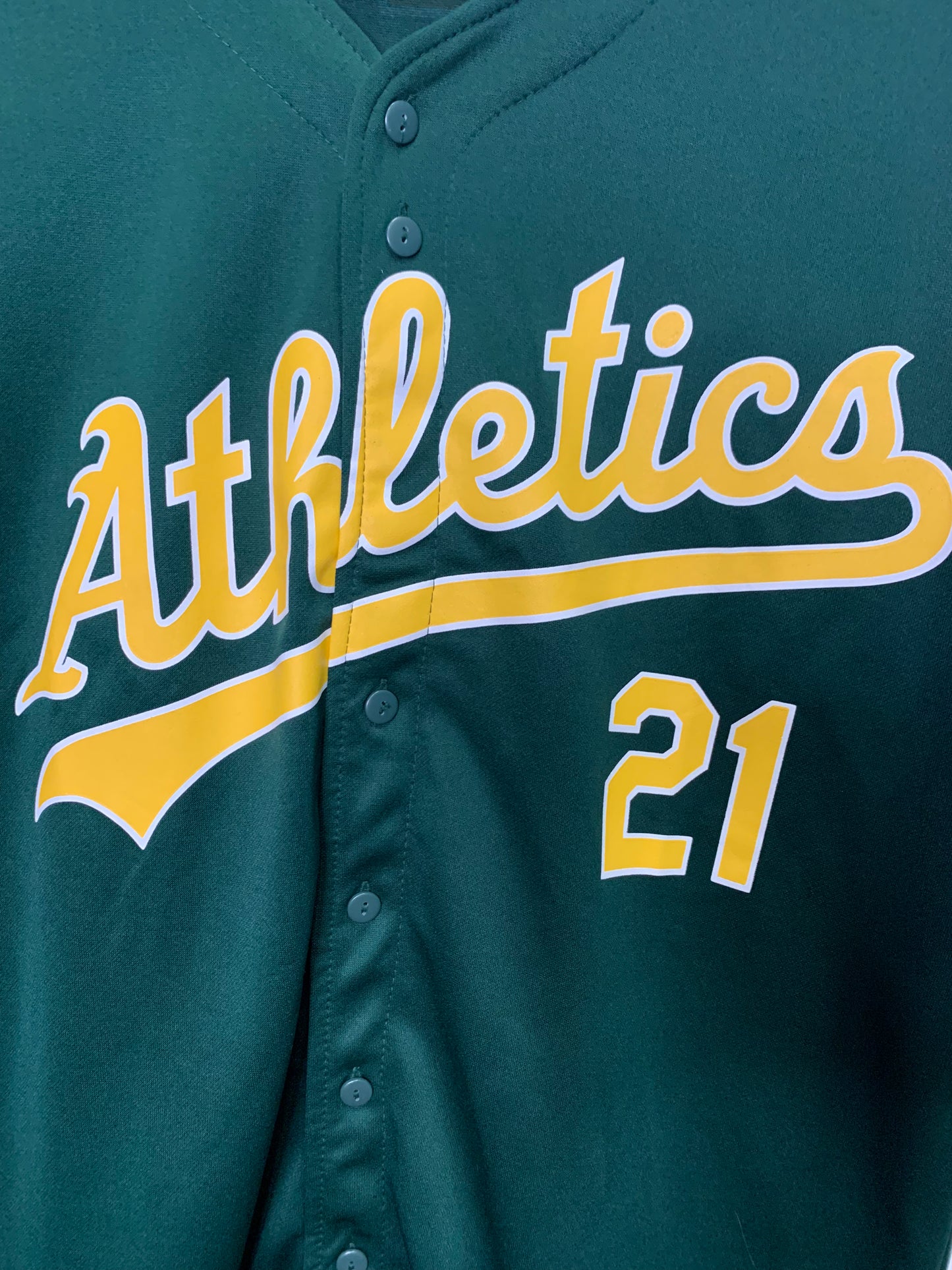 Oakland Athletics - SGA - Ryan Sweeney #21 Pepsi Promo Jersey (Sz Large)