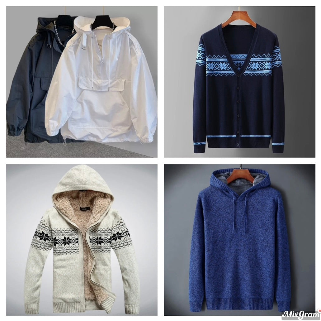 Mens Hoodies, Sweaters, & Knits