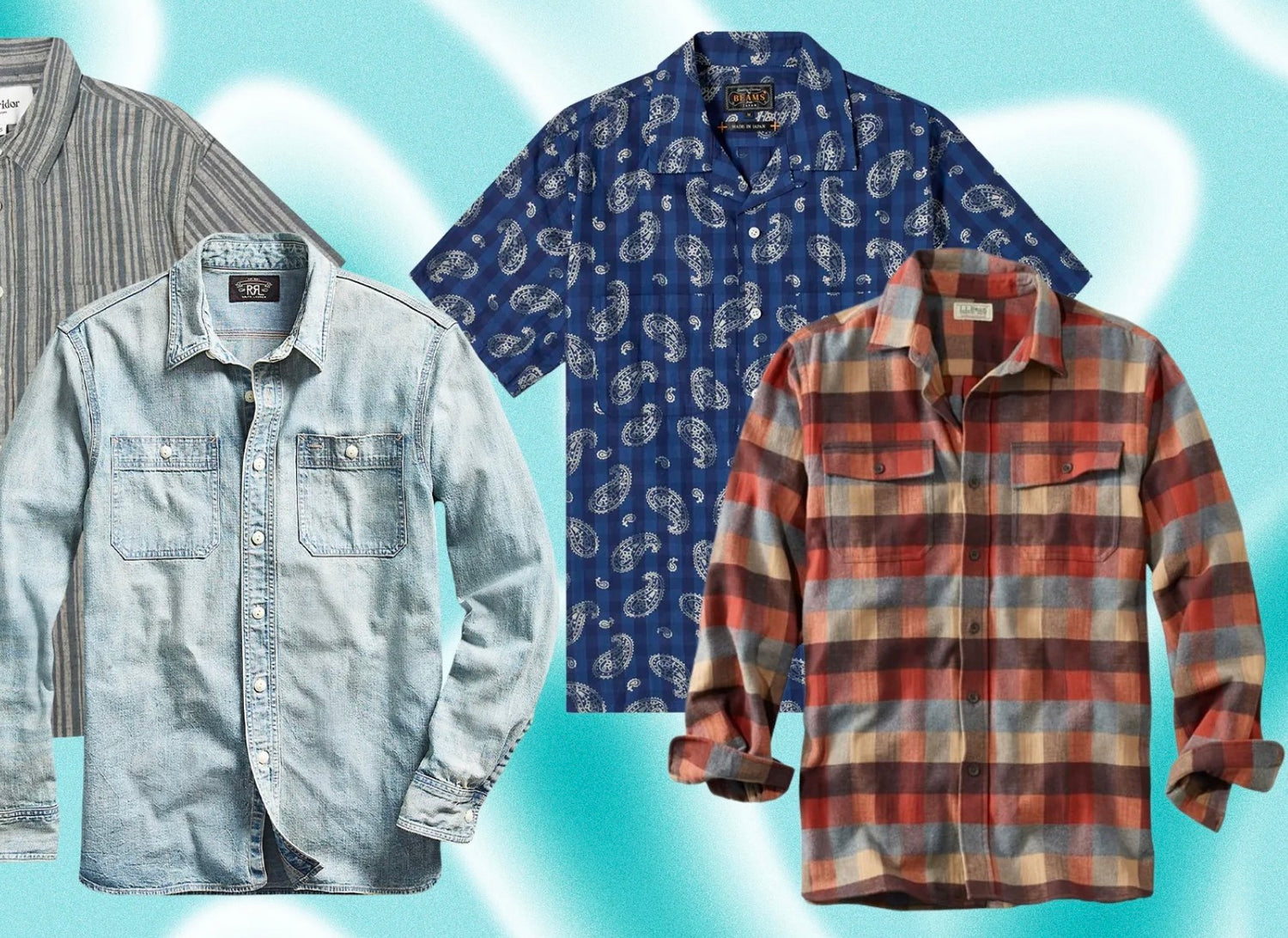 Mens Button Down Tops