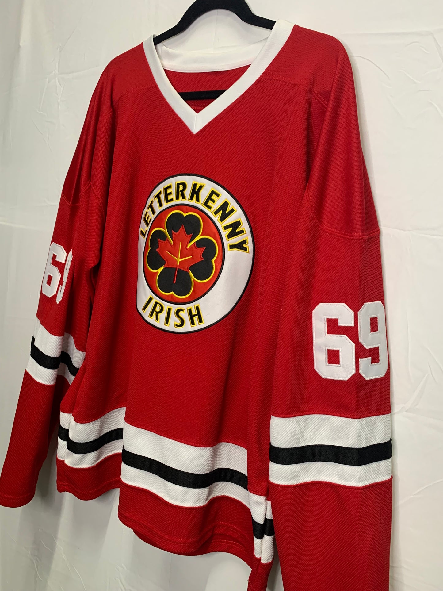 Authentic Letterkenny Irish Shoresy Hockey Jersey #69 (Sz Large)