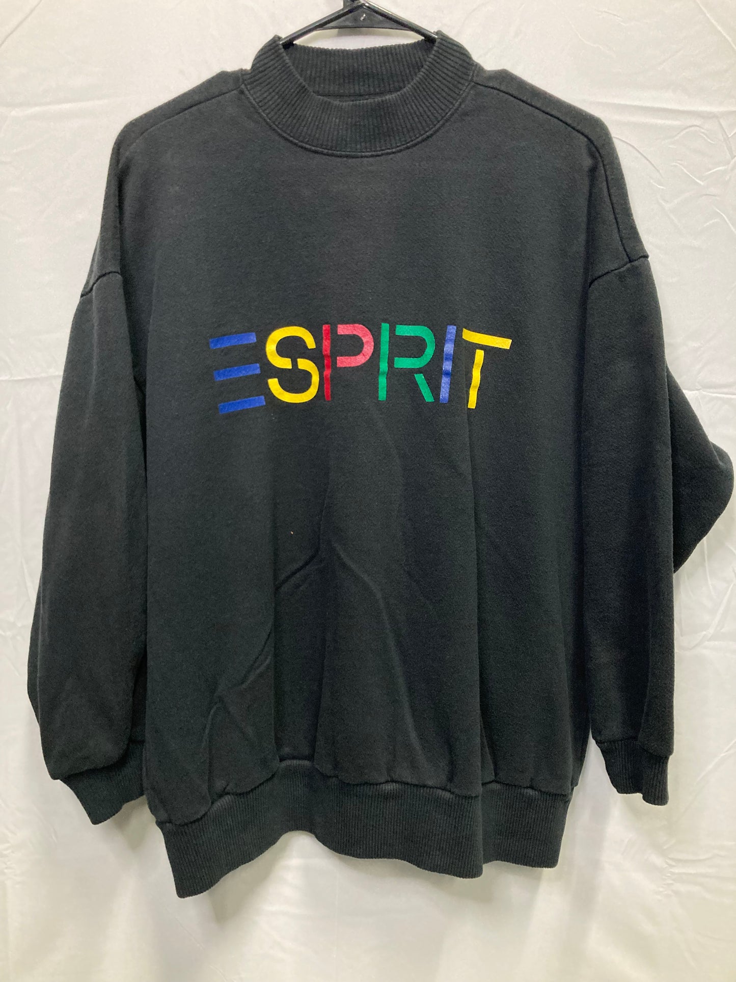 Stellar Rainbow Espirit Vintage Old School High Neck Pullover Sweater (Sz Large)