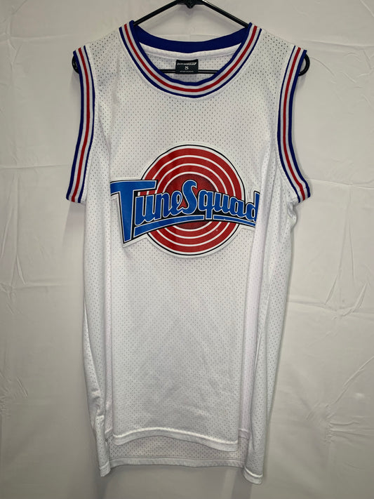 Space Jam Tune Squad Daffy Duck Basketball Jersey (Sz Small)