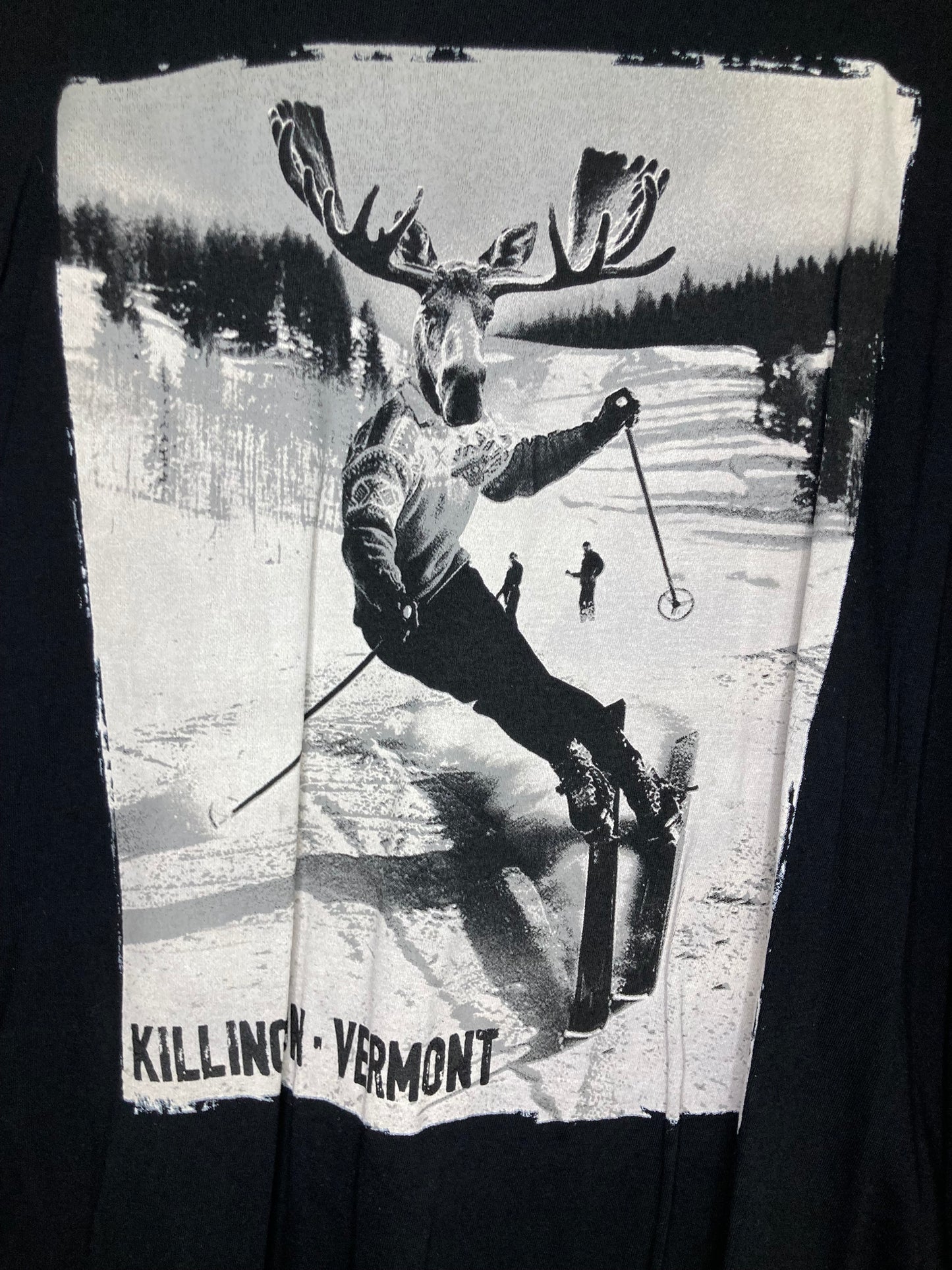 NWT - The Duck Co. Killington Vermont Long Sleeve Big Ski Moose Head (Sz XXL)