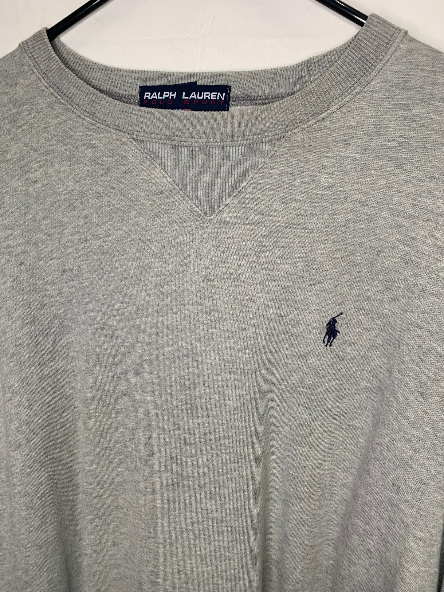 Vintage Chunky Polo Ralph Lauren Crewneck Sweater (Sz Large)