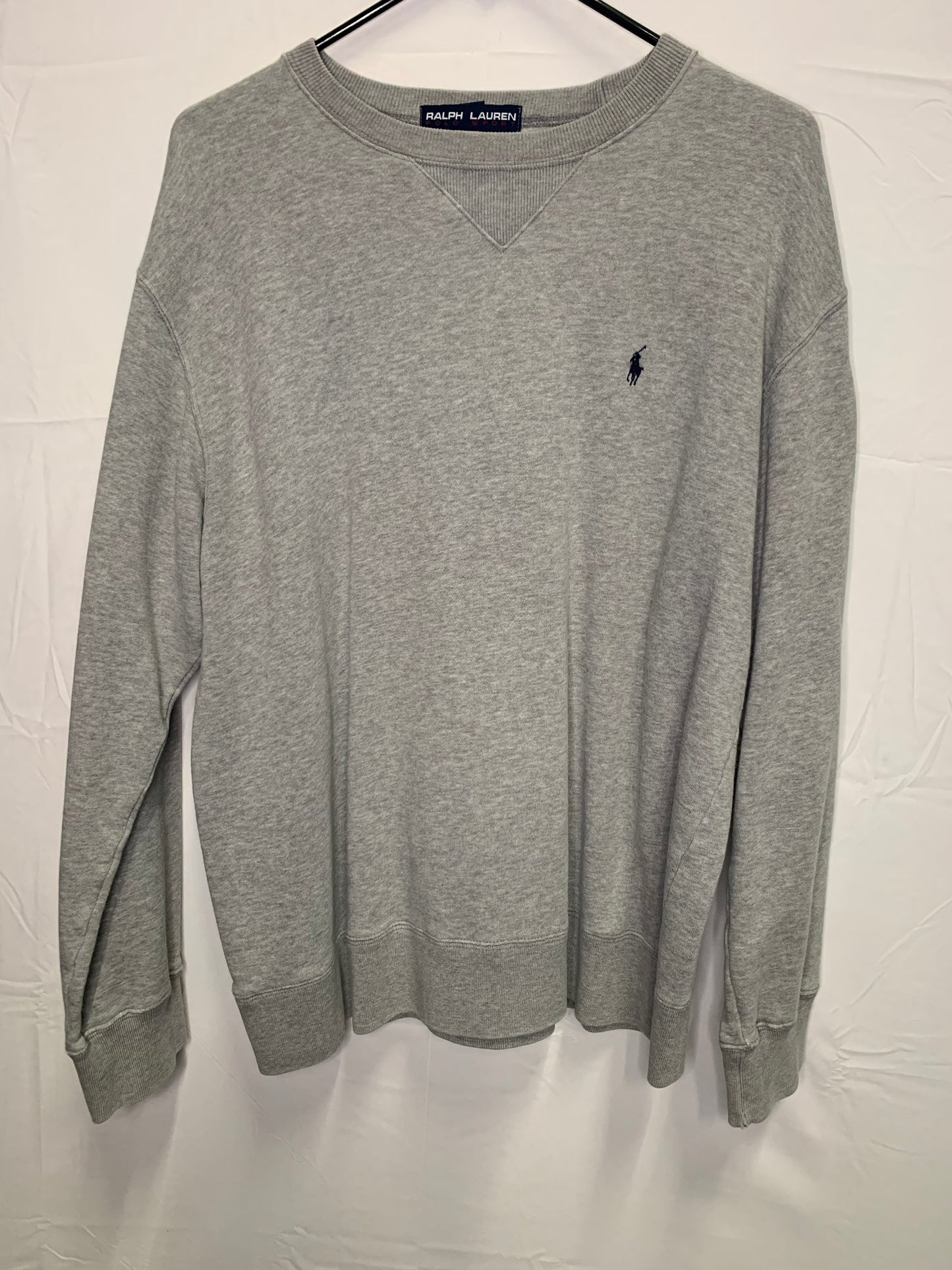 Vintage Chunky Polo Ralph Lauren Crewneck Sweater (Sz Large)