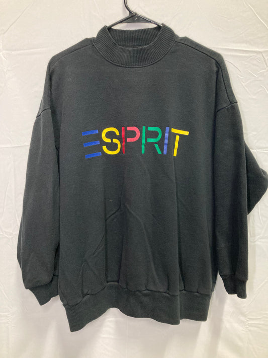 Stellar Rainbow Espirit Vintage Old School High Neck Pullover Sweater (Sz Large)