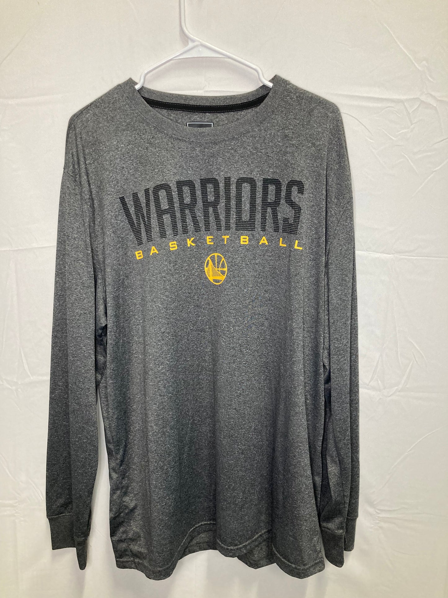 NBA basketball UNK clothing line Golden State Warriors Long Sleeve performance top (Sz XL)