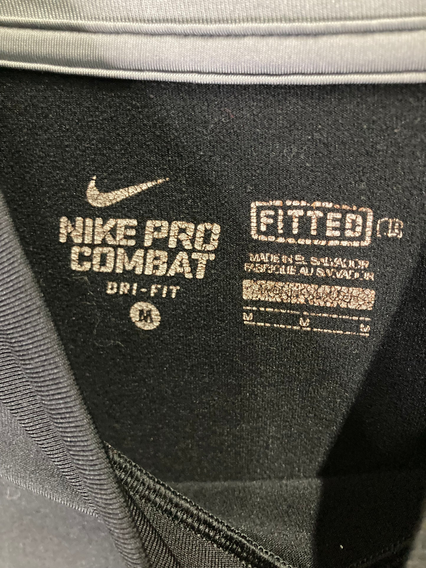 Nike Pro Combat HyperWarm Dri-Fit Long Sleeve Performance Shirt (Sz Medium)