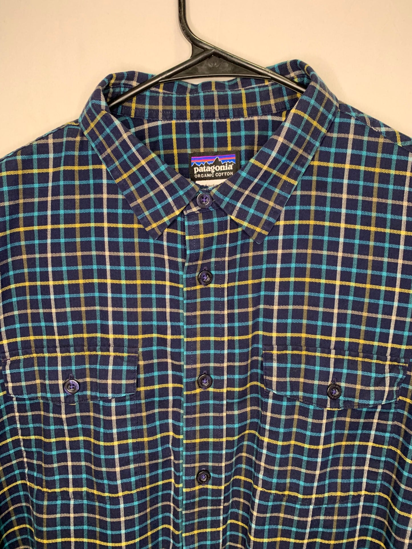 Vintage Patagonia Men’s Organic Cotton Long Sleeve Button Down (Sz Large)