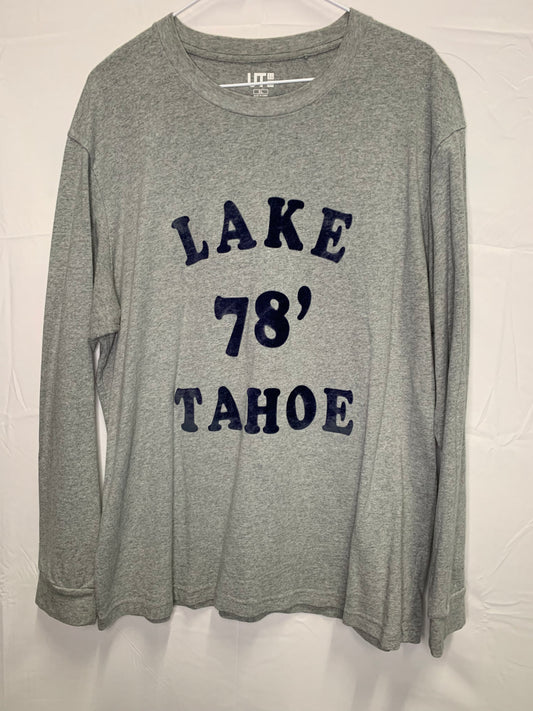 UT Uniqlo X California Memories Custom Long Sleeve Lake Tahoe 1978 Top (Sz XL)