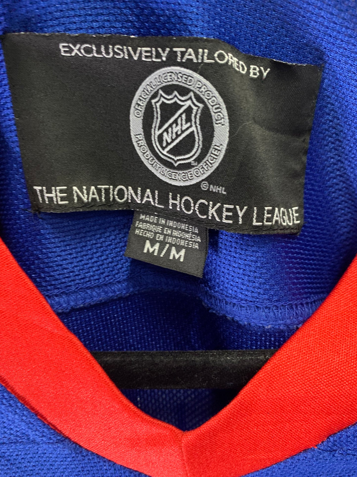 NHL Officially Licensed- New York Rangers Henrik Lundqvist #30 Team Practice Jersey (Sz Medium)