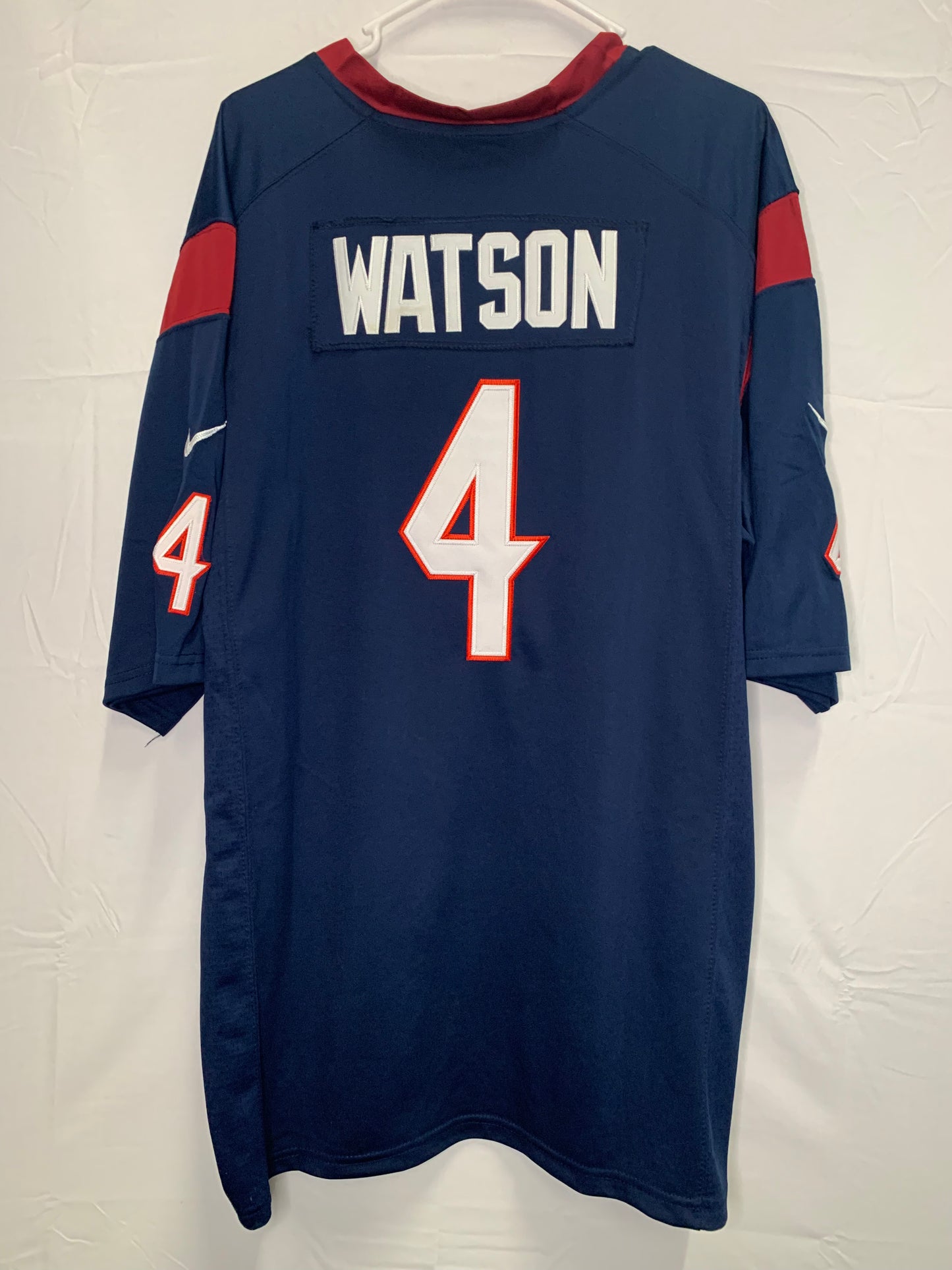 NWT - Authentic Nike On Field Deshaun Watson #4 Houston Texans Game Day Jersey (Sz XL)