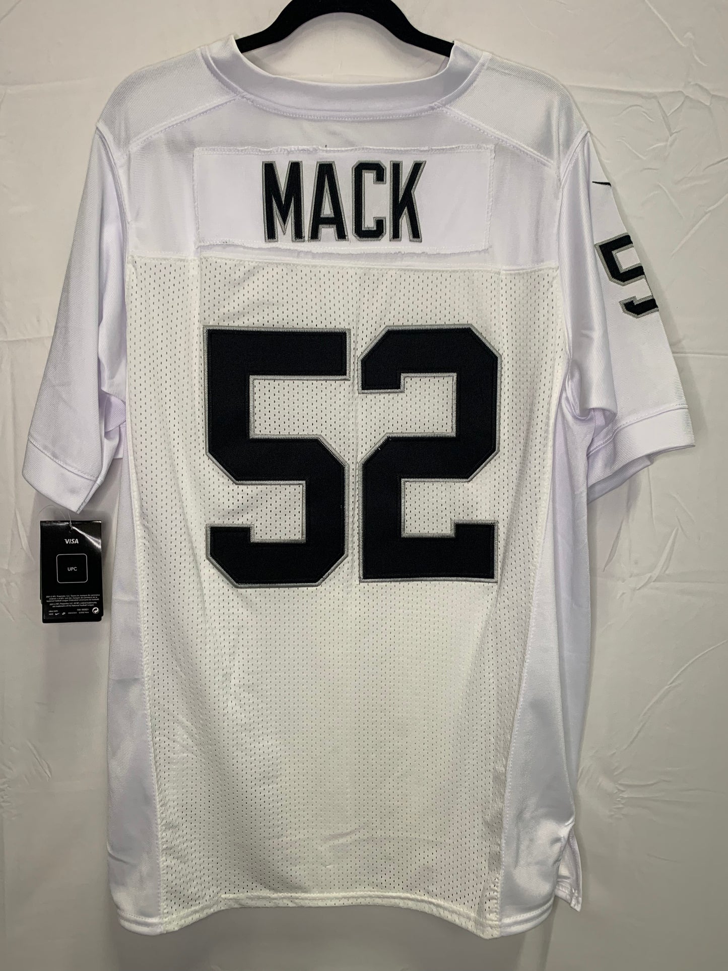 NWT Authentic Nike On Field NFL Players Kahil Mack #52 Oakland Raiders Football Jersey (Sz 44-M/L)