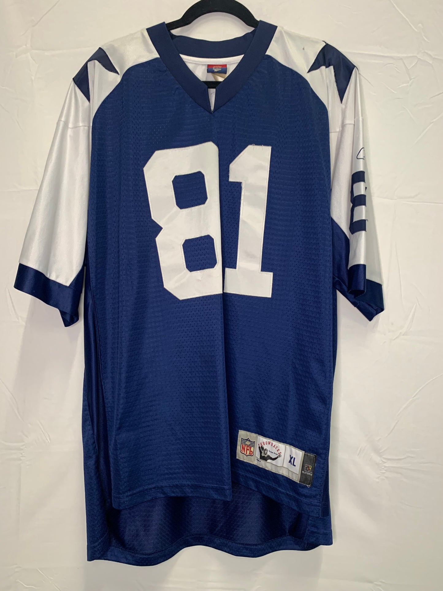 Vintage Reebok Throwback NFL Gridiron Classic Terrell Owens Dallas Cowboy #81 Jersey (Sz XL)