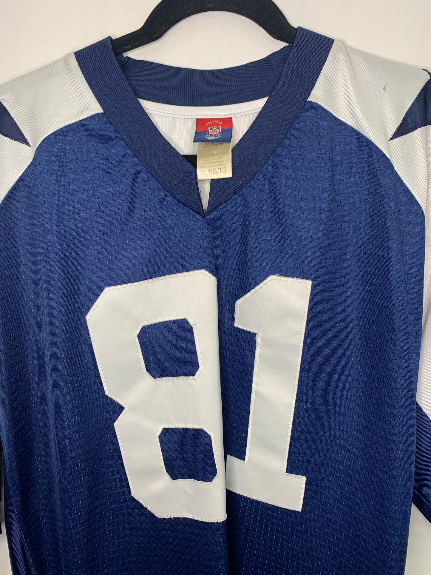 Vintage Reebok Throwback NFL Gridiron Classic Terrell Owens Dallas Cowboy #81 Jersey (Sz XL)