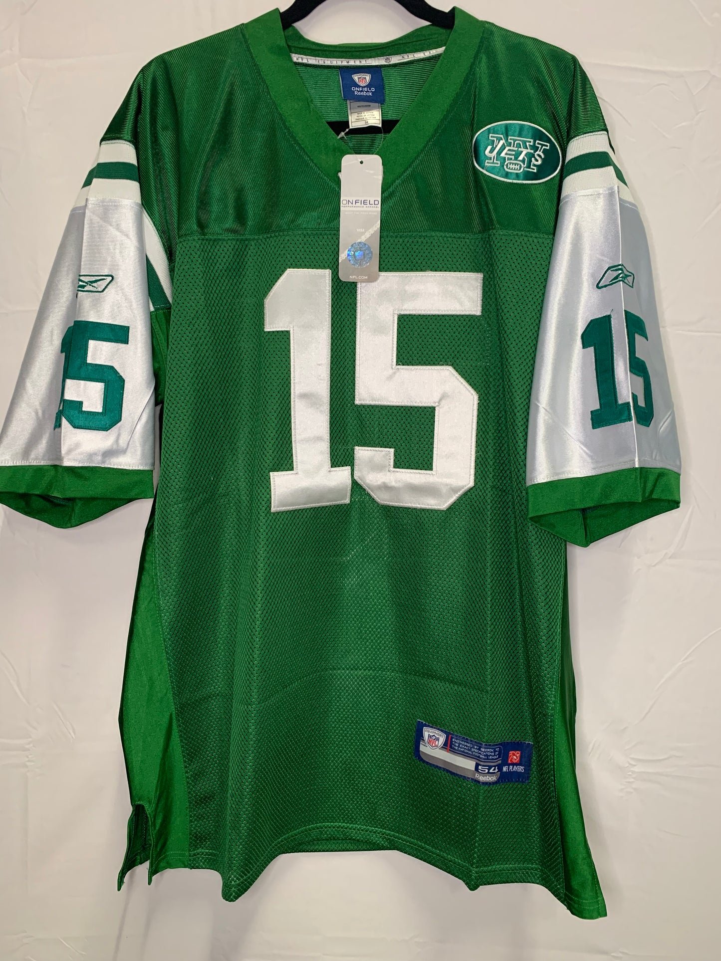 NWT - Authentic Reebok NFL Players / On Field NY Jets Tim Tebow #15 (Sz 54 - XXL)