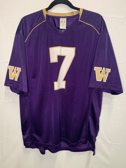 Russell Athletics NCAA Washington Huskies #7 Football Jersey (Sz Large)