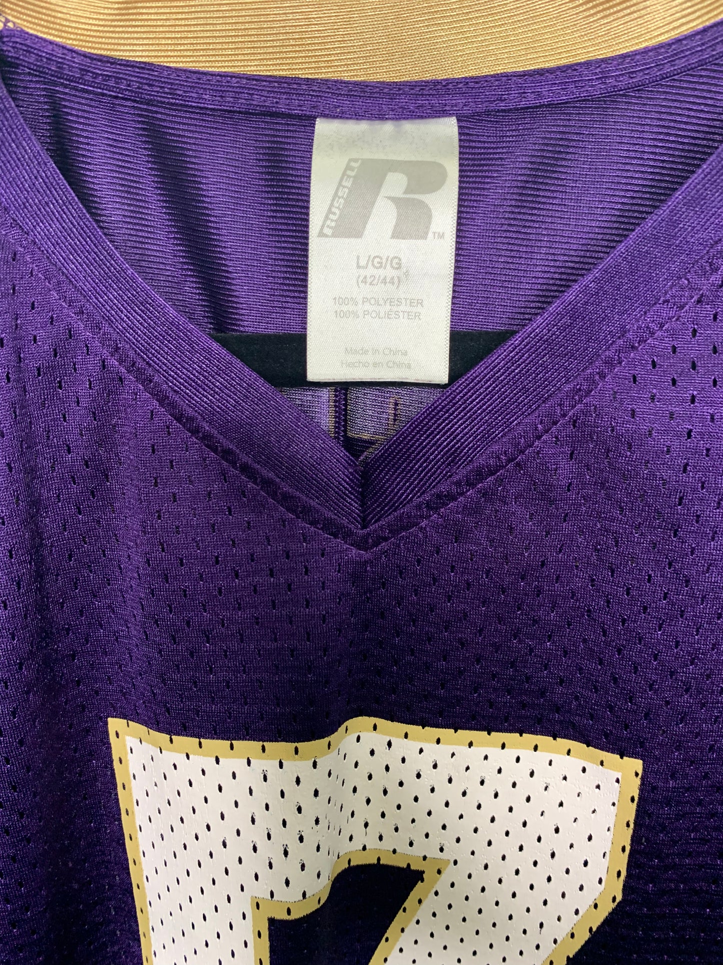 Russell Athletics NCAA Washington Huskies #7 Football Jersey (Sz Large)