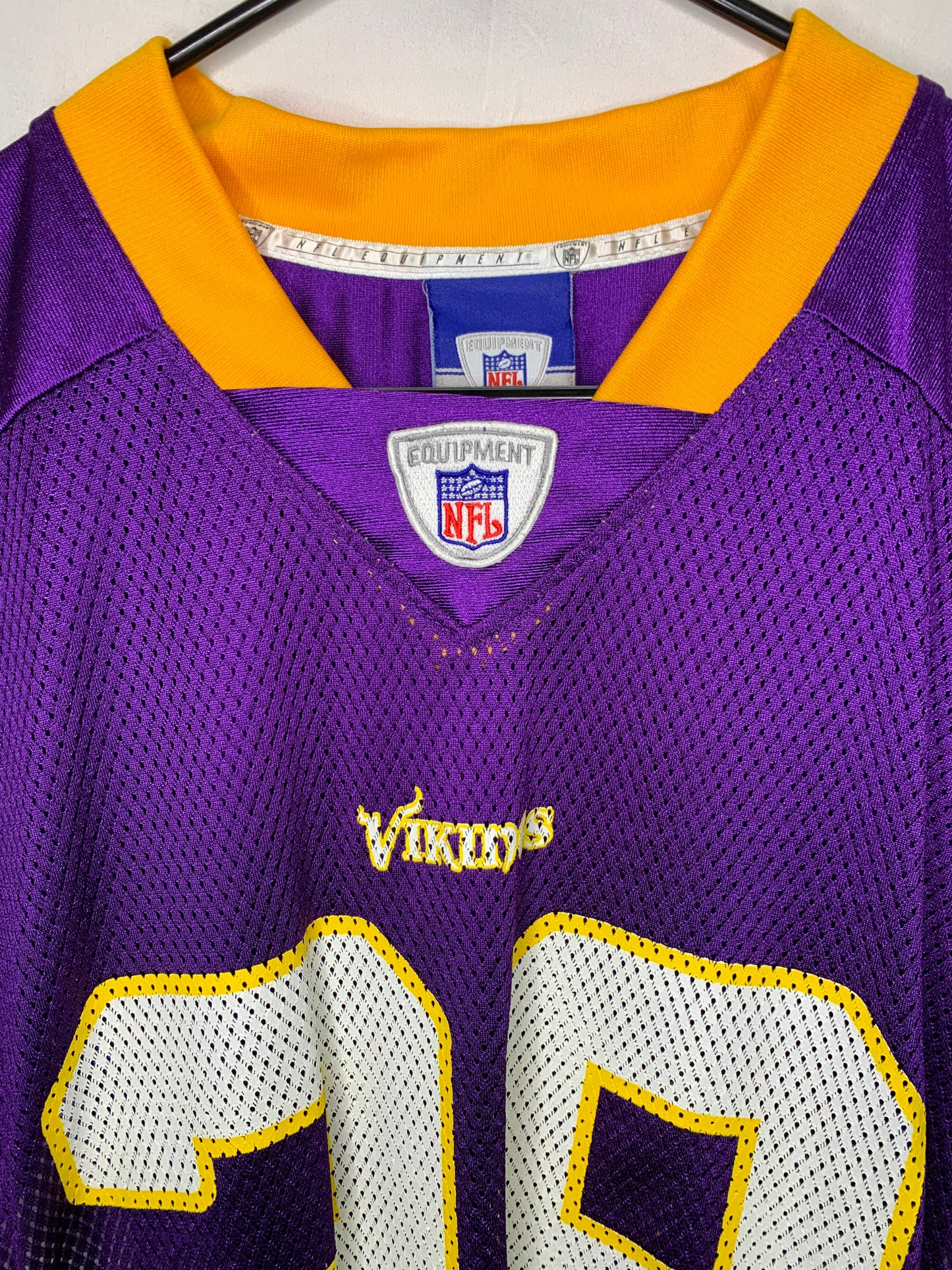 Vintage Reebok NFL Equipment - On Field Minnesota Vikings Adrian Peterson Football Jersey (Sz Large)