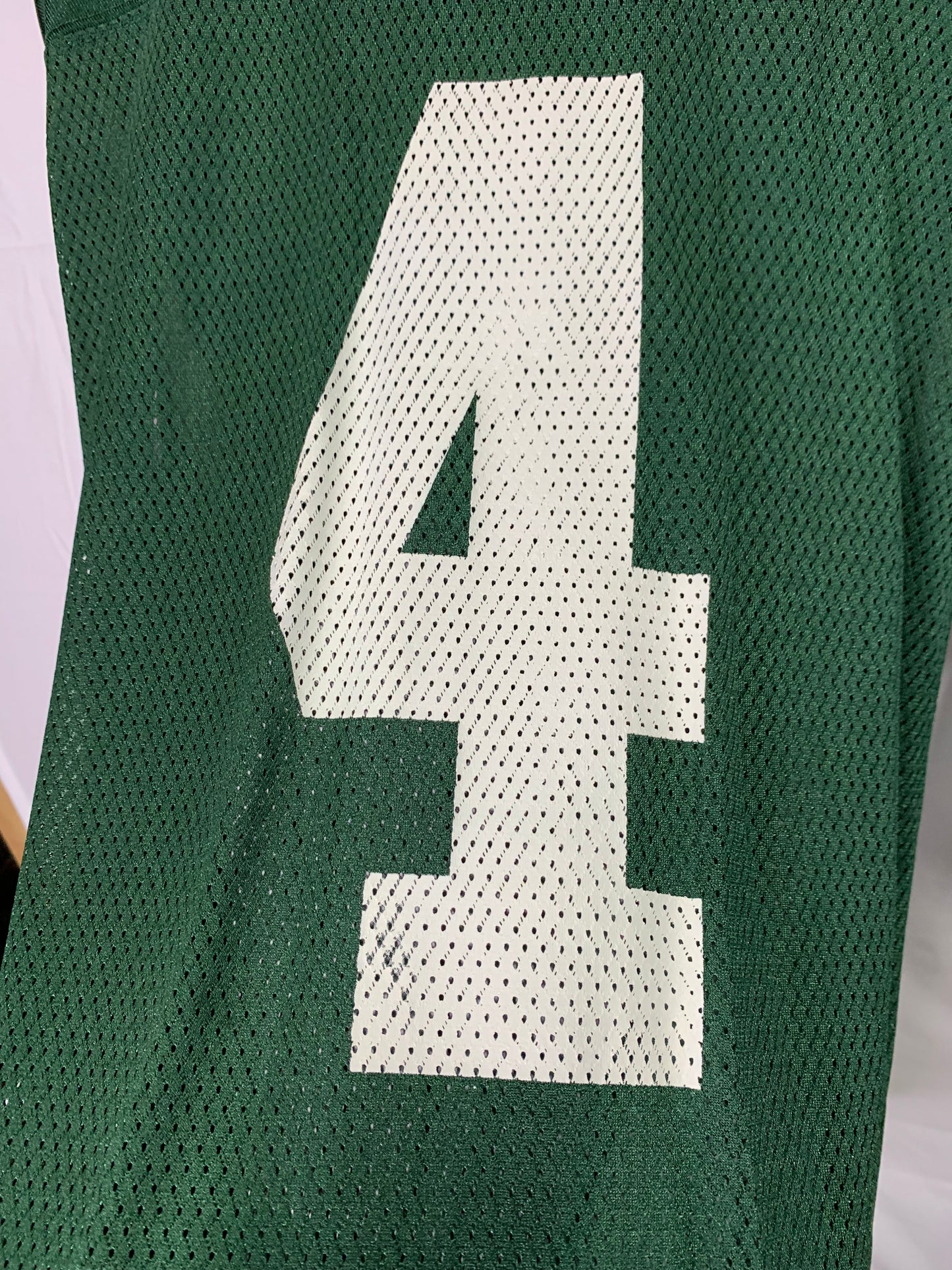 Vintage Reebok NFL Equipment- On Field Brett Favre #4 New York Jets Jersey (Sz Medium)