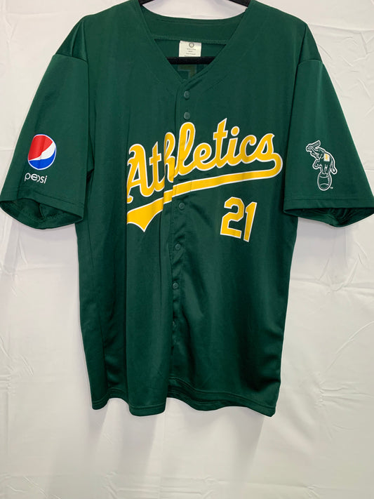 Oakland Athletics - SGA - Ryan Sweeney #21 Pepsi Promo Jersey (Sz Large)