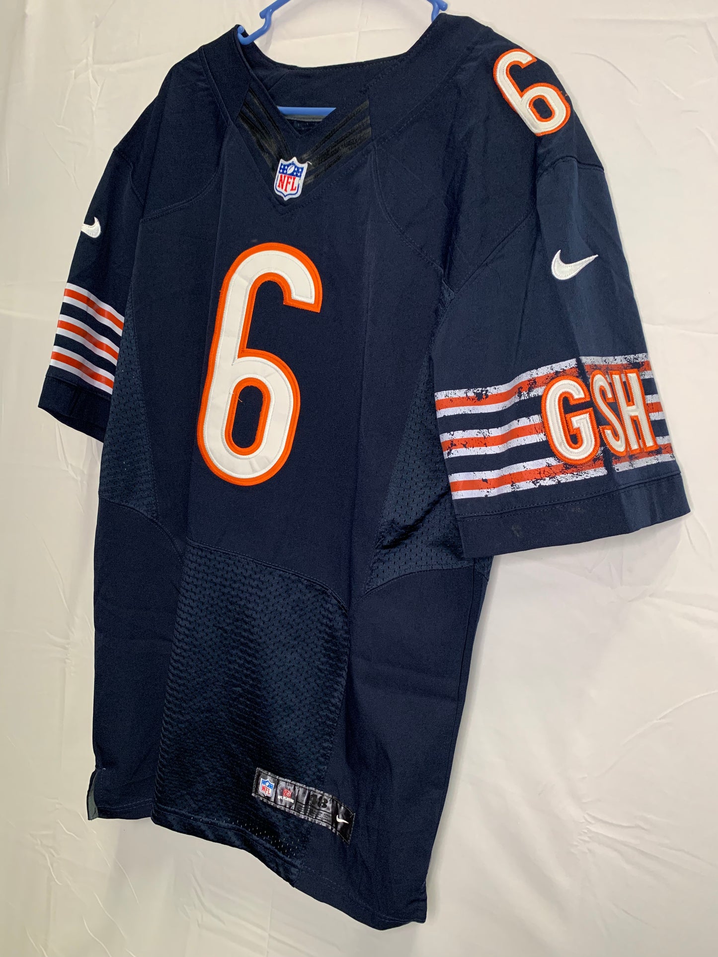 Nike - NFL Players - On Field Chicago Bears Jay Cutler #6 (Sz L -48)