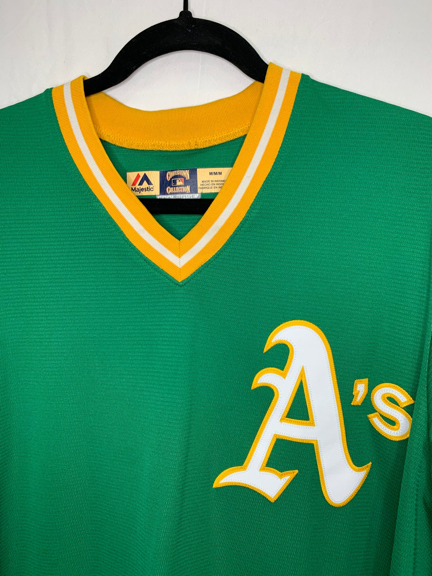 Vintage Majestic Cooperstown Collection Oakland Athletics Baseball Jersey