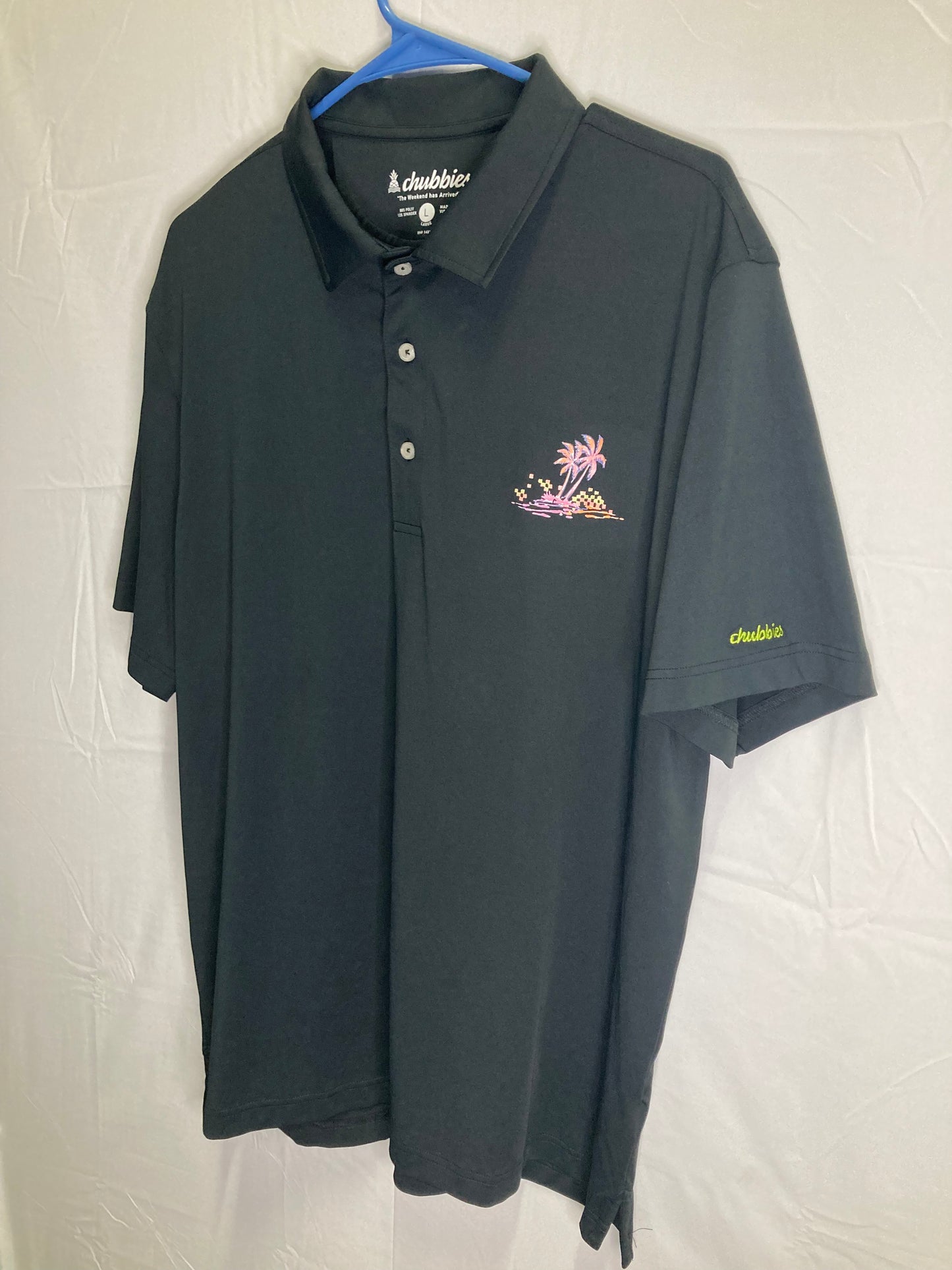 Chubbies Lightweight Performance Polo (Sz Large)