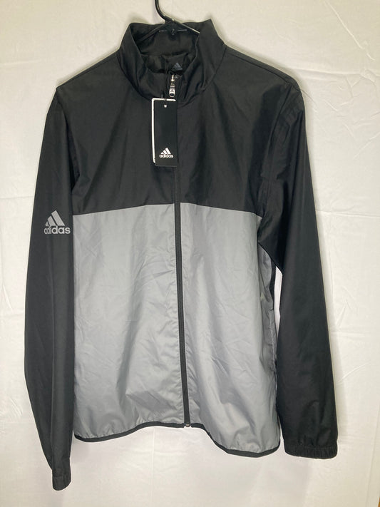 NWT - Mens Adidas Zipper Down Windbreaker (Size Small)