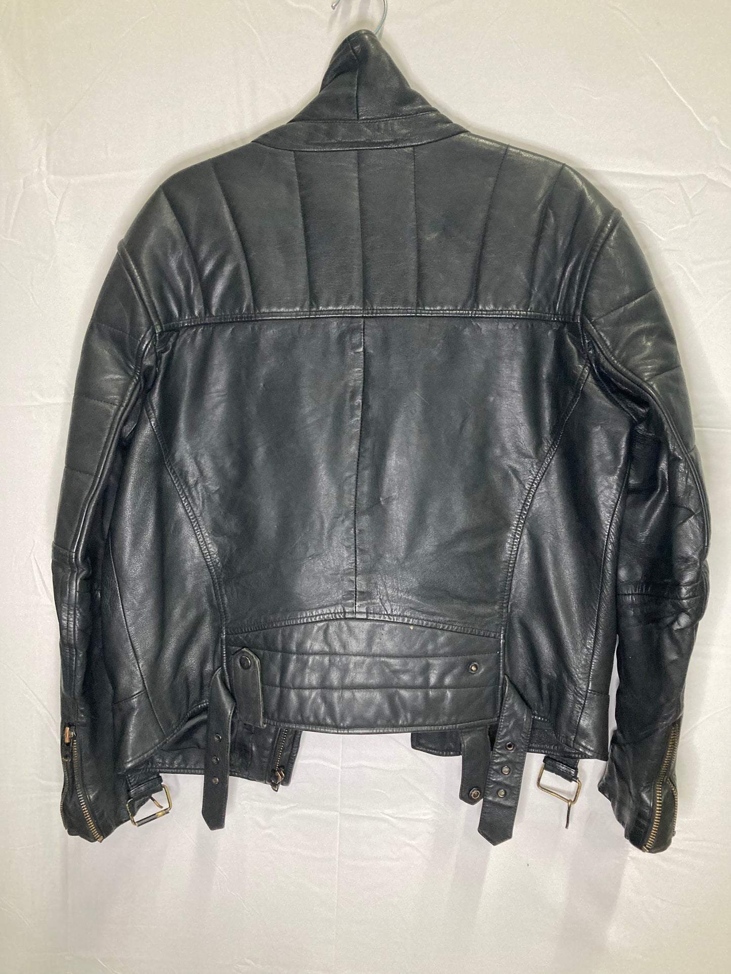 Topman Real Leather Biker Jacket (Sz Medium)