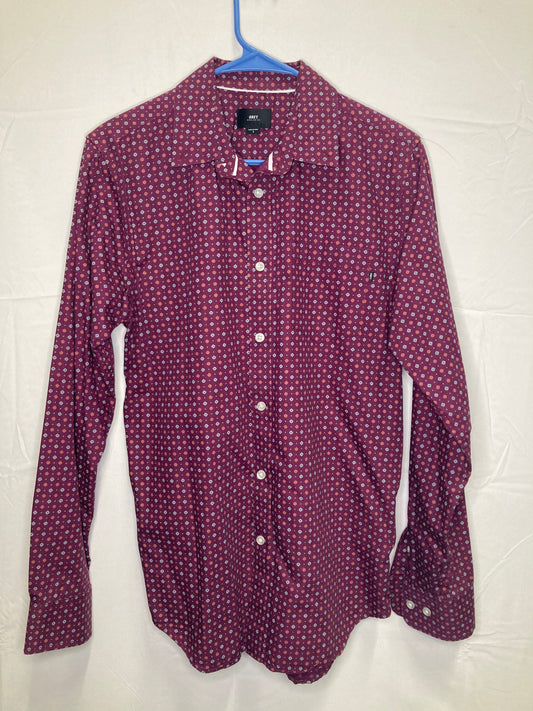 Obey Worldwide Mens Button Down Long Sleeve Dress Shirt (Sz Small)