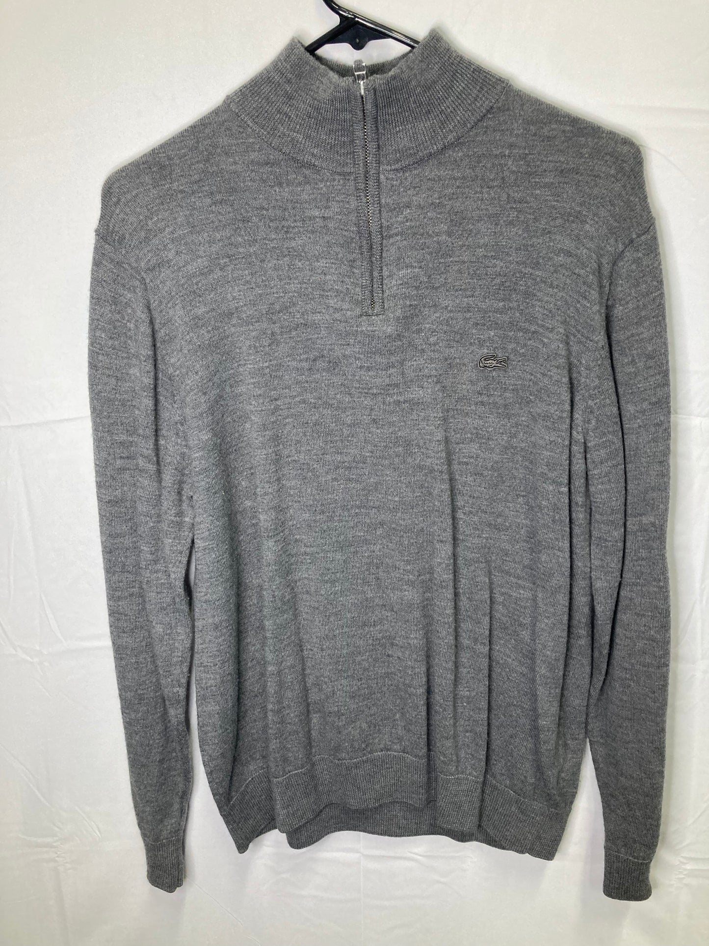 Lacoste 1/4 Zip Pullover Sweater (Mens US XL)