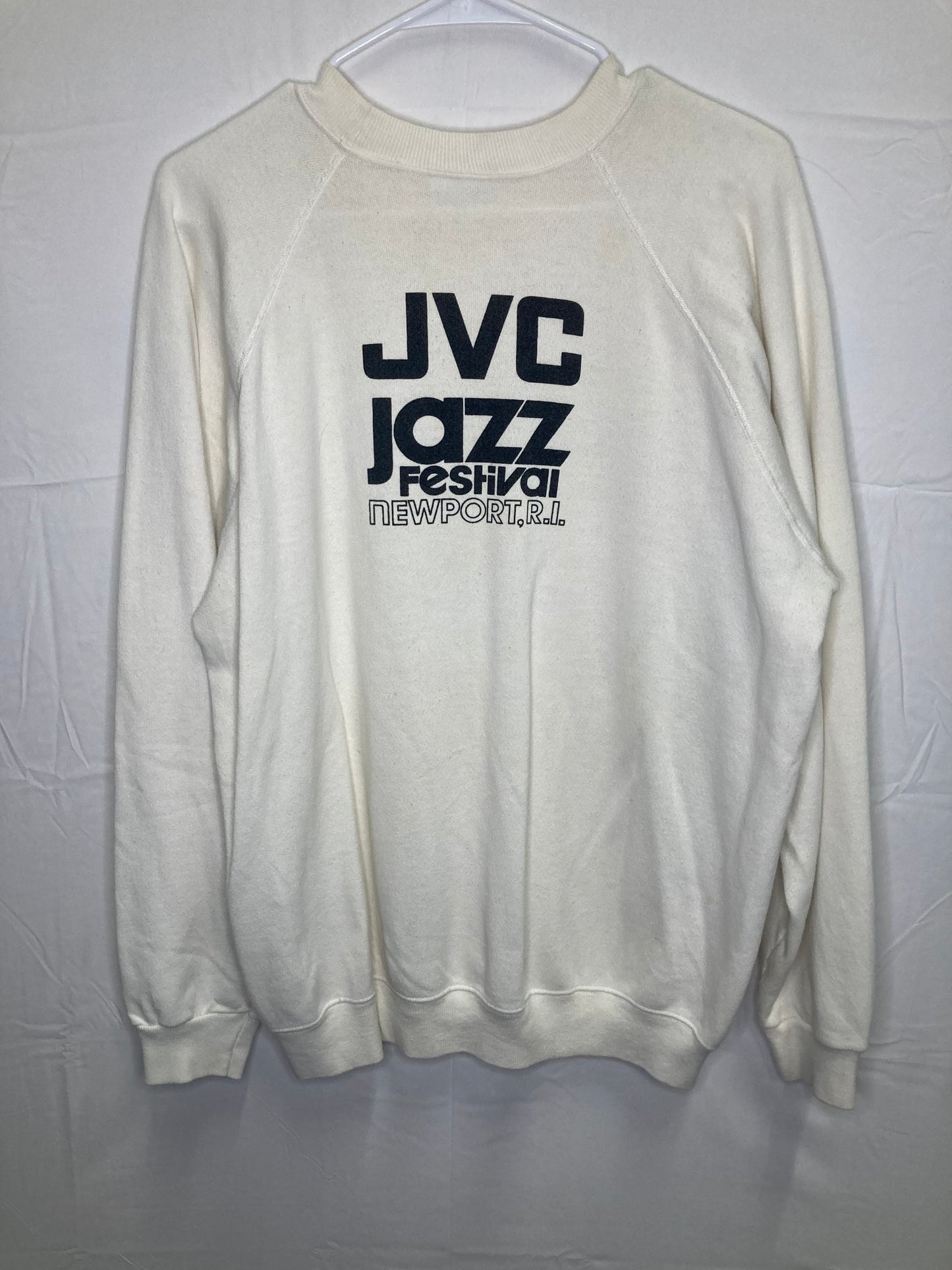 Vintage 1987 JVC Jazz Festival Crewneck Sweater (Sz Large)