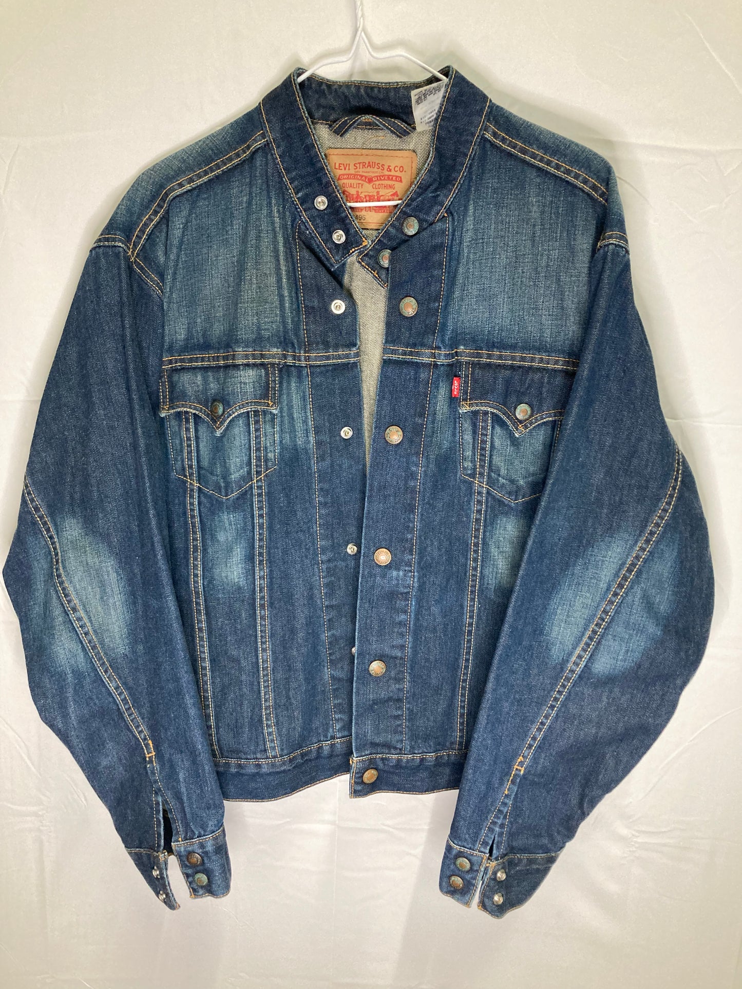 Vintage Levi’s Strauss Easy Rider Denim Jean Jacket (Sz Large)