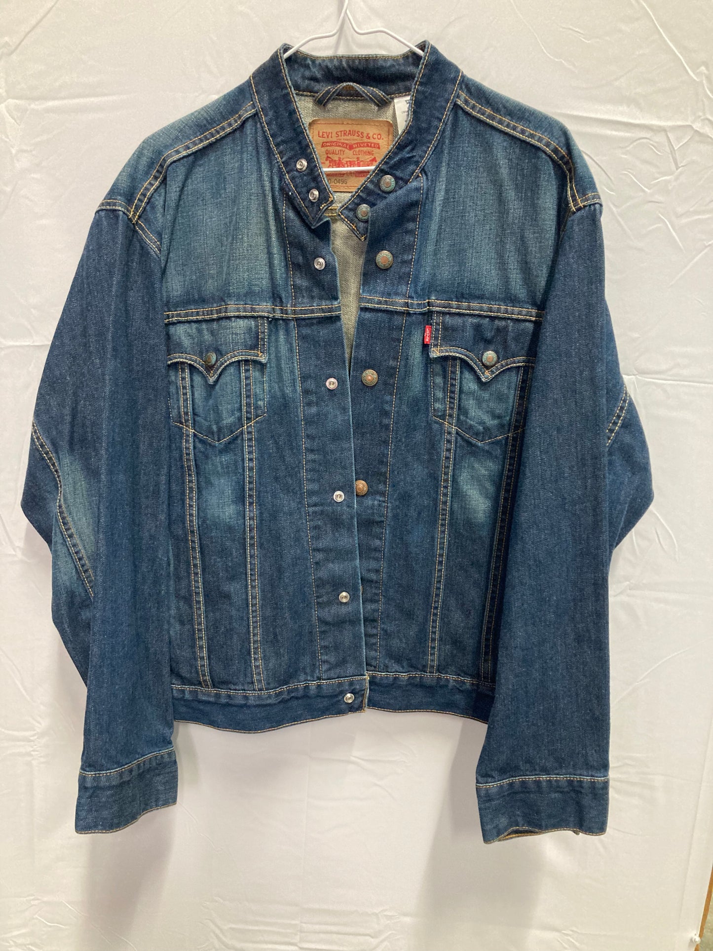 Vintage Levi’s Strauss Easy Rider Denim Jean Jacket (Sz Large)