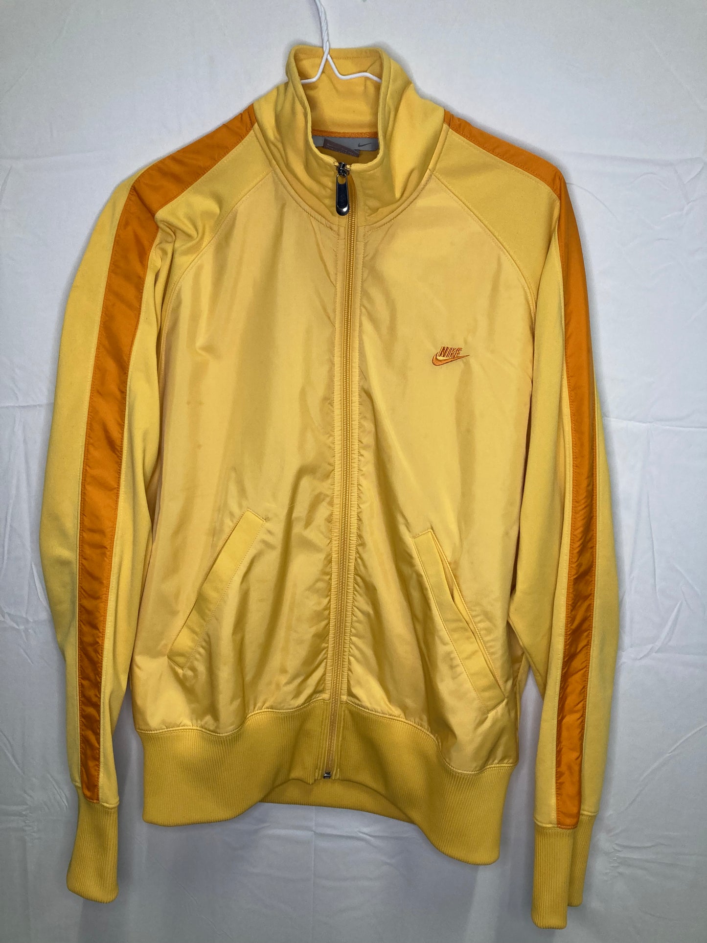 Vintage 2003 Nike [Grey Tag] Running Zip Down Jacket (Sz Medium)