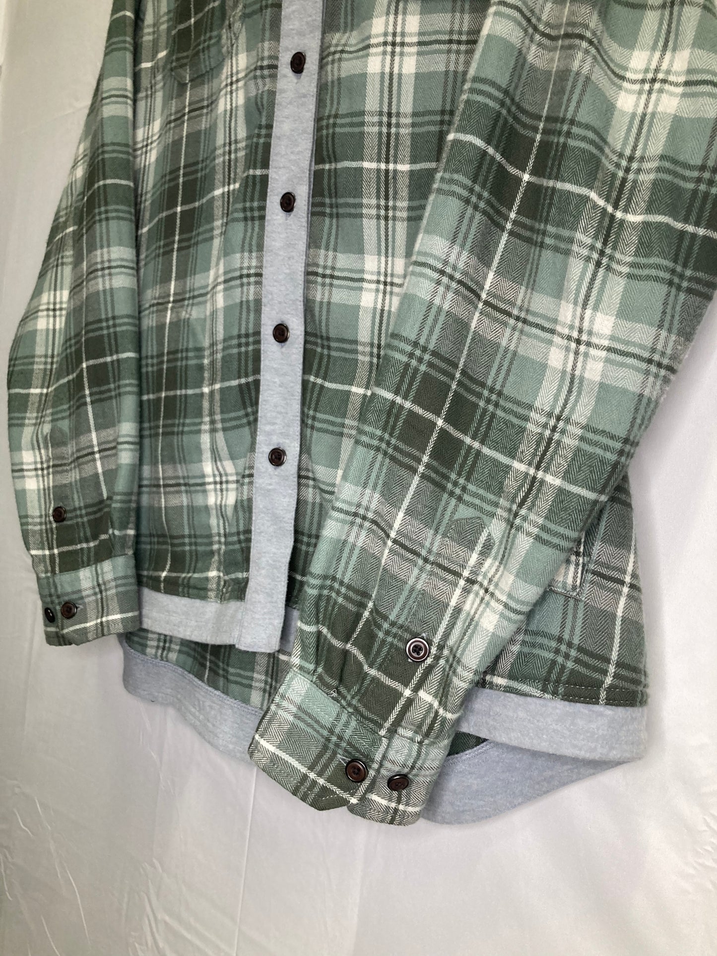 Marmot Reagan Button Down Plaid Flannel Hoodie (Sz XL)