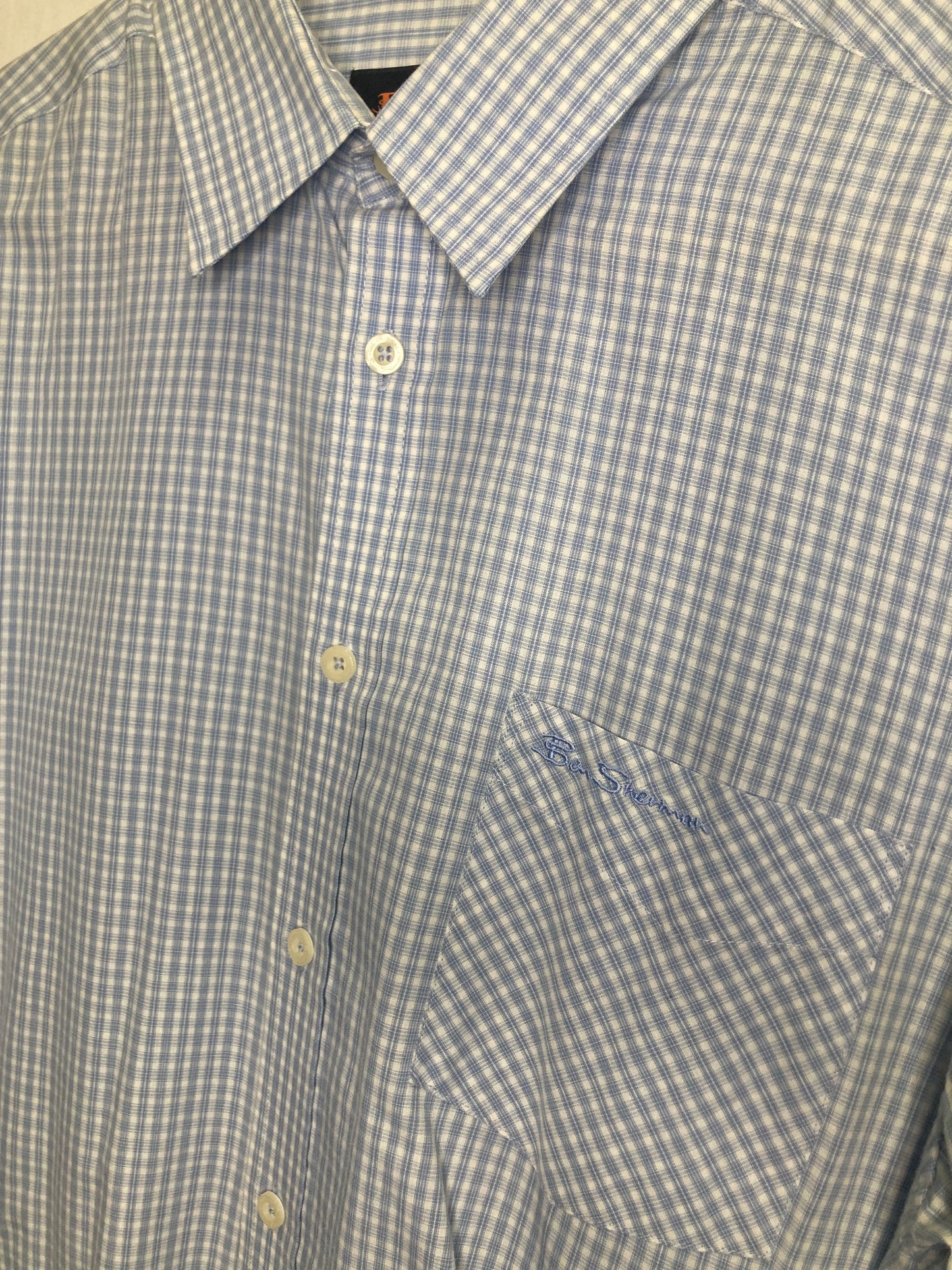 Ben Sherman Mens Button Down Dress Shirt (Sz Large)