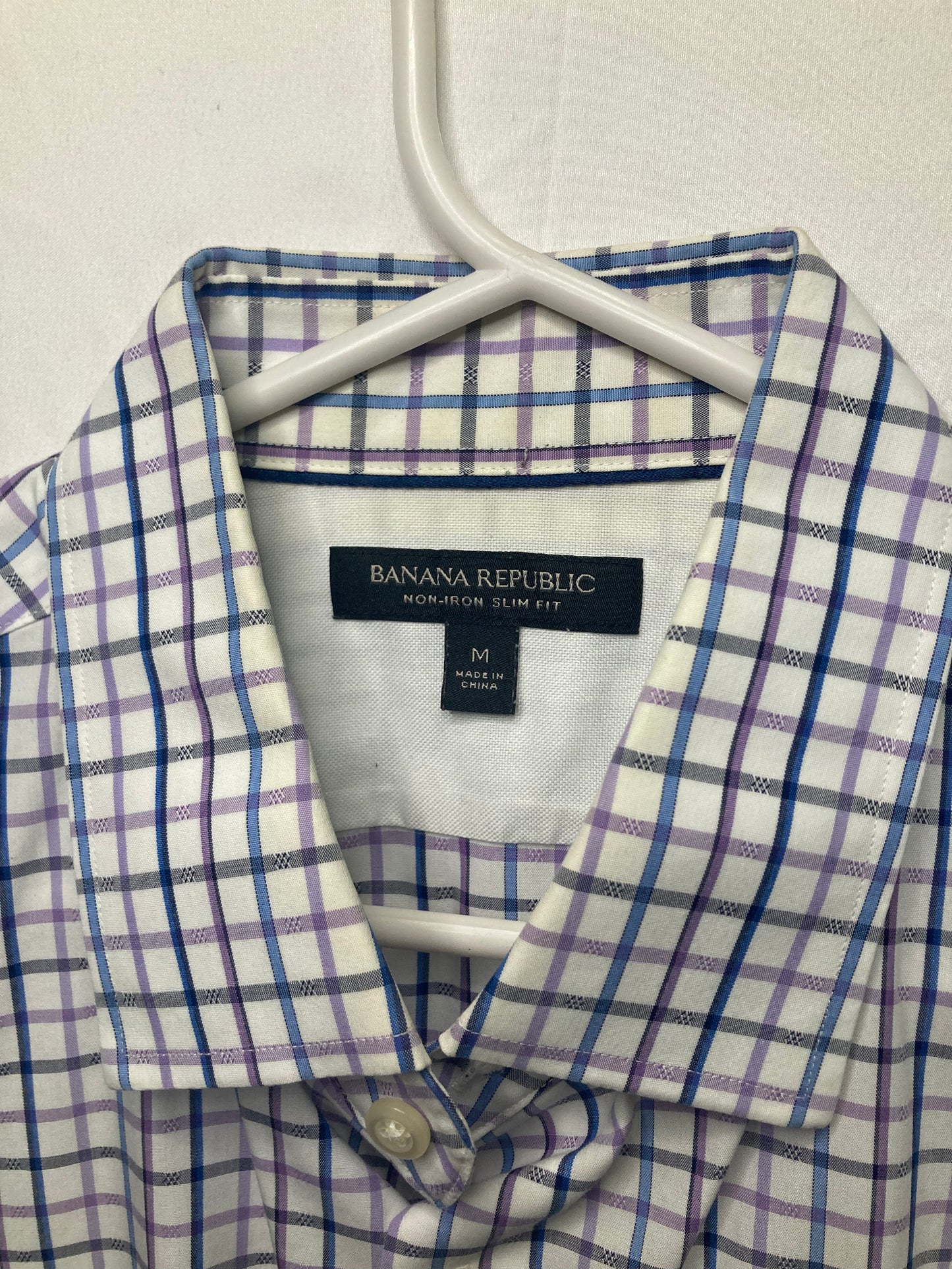 Banana Republic Non-Iron Slim Fit Button Down Dress Shirt (Sz