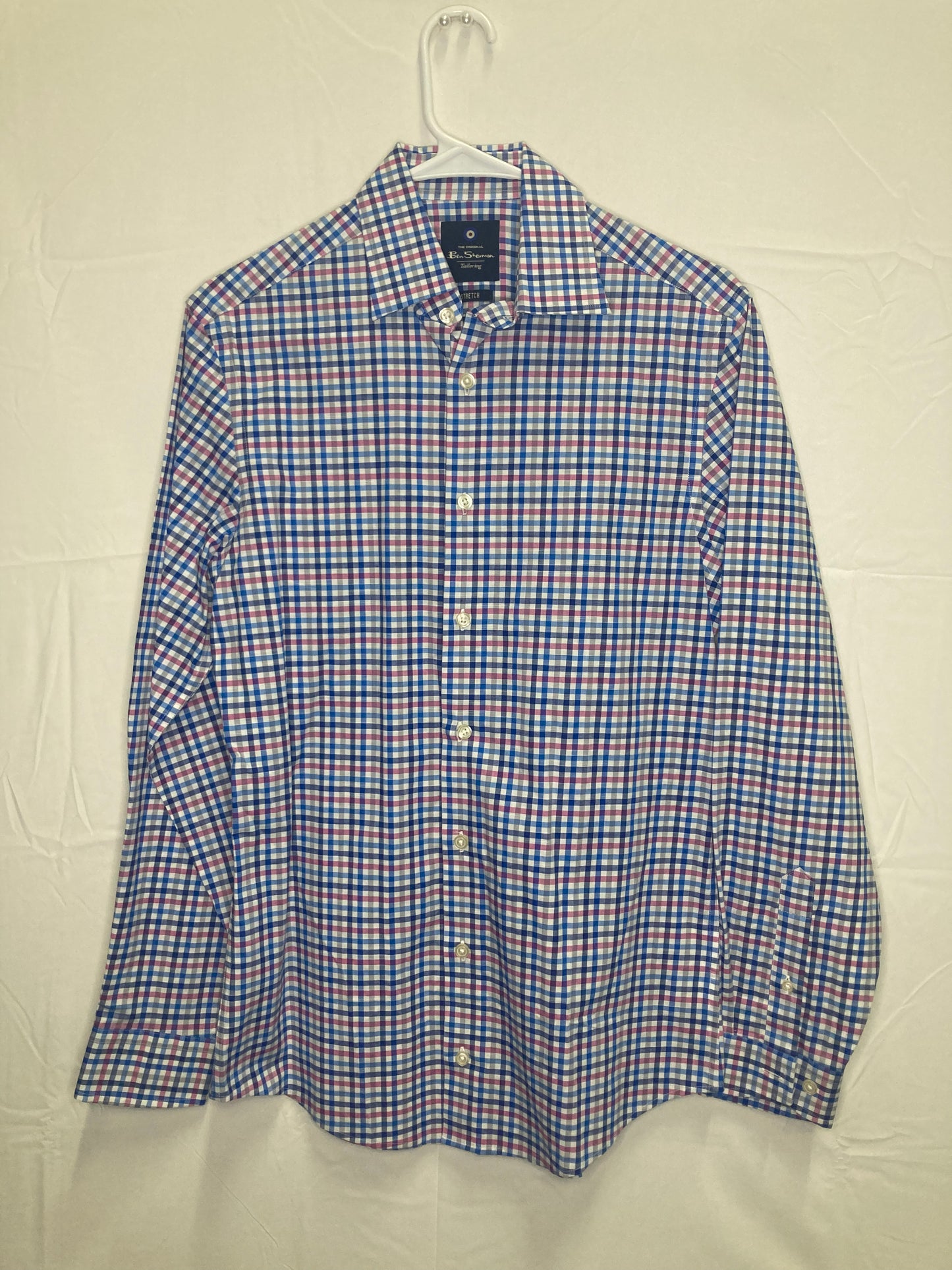 Ben Sherman Original Tailoring Stretch Button Down Dress Shirt (Sz 14.5 - 32/33)