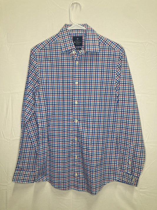 Ben Sherman Original Tailoring Stretch Button Down Dress Shirt (Sz 14.5 - 32/33)