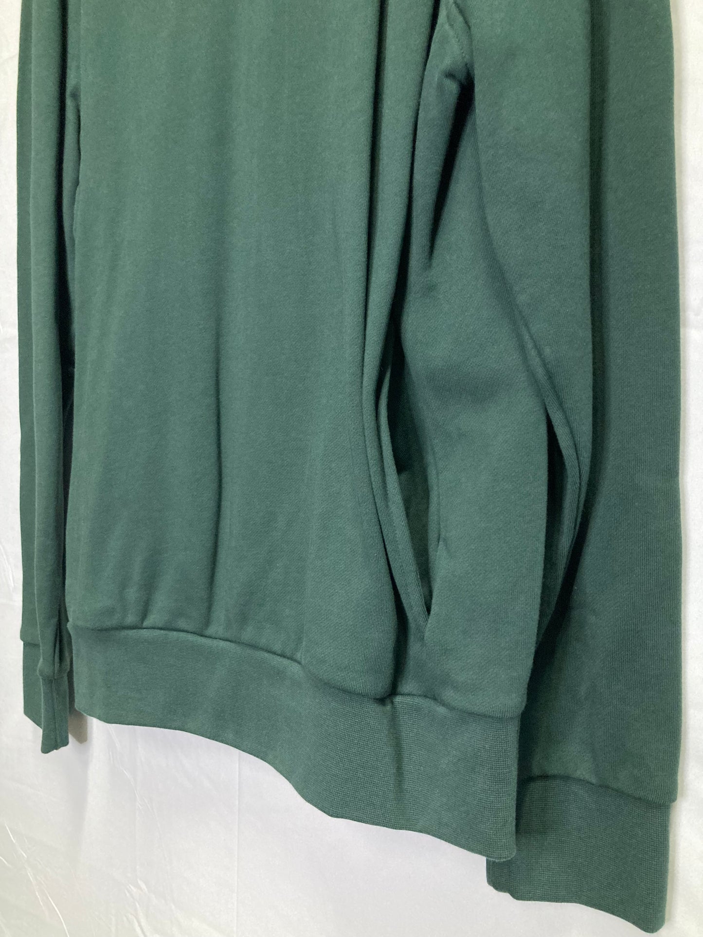 Lacoste Mens Designer Heavy Pullover 1/4 Zip Long Sleeve Sweater (Sz XL)