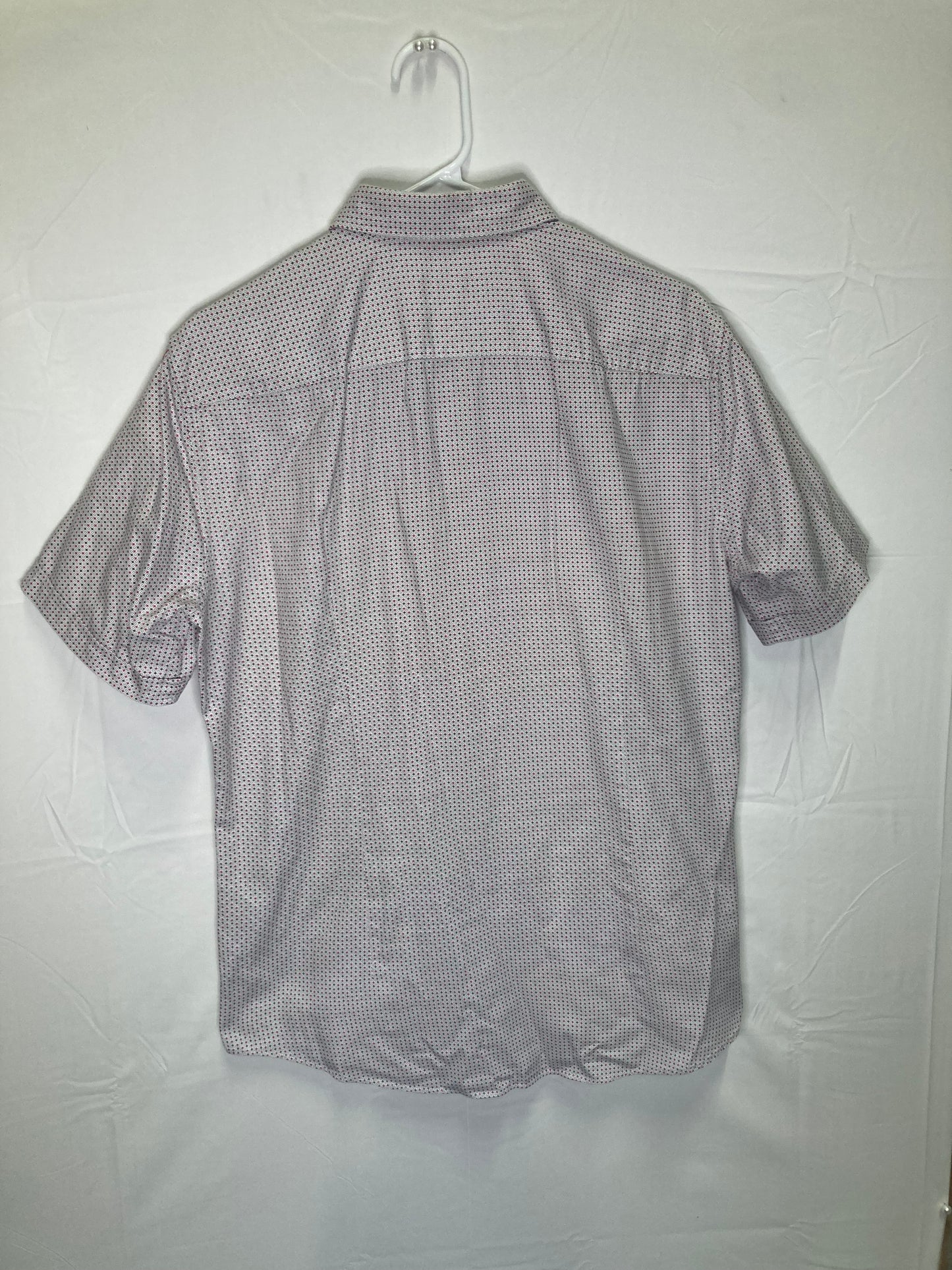 Hugo Boss Short Sleeve Dress Shirt (Sz L) Sharp Fit