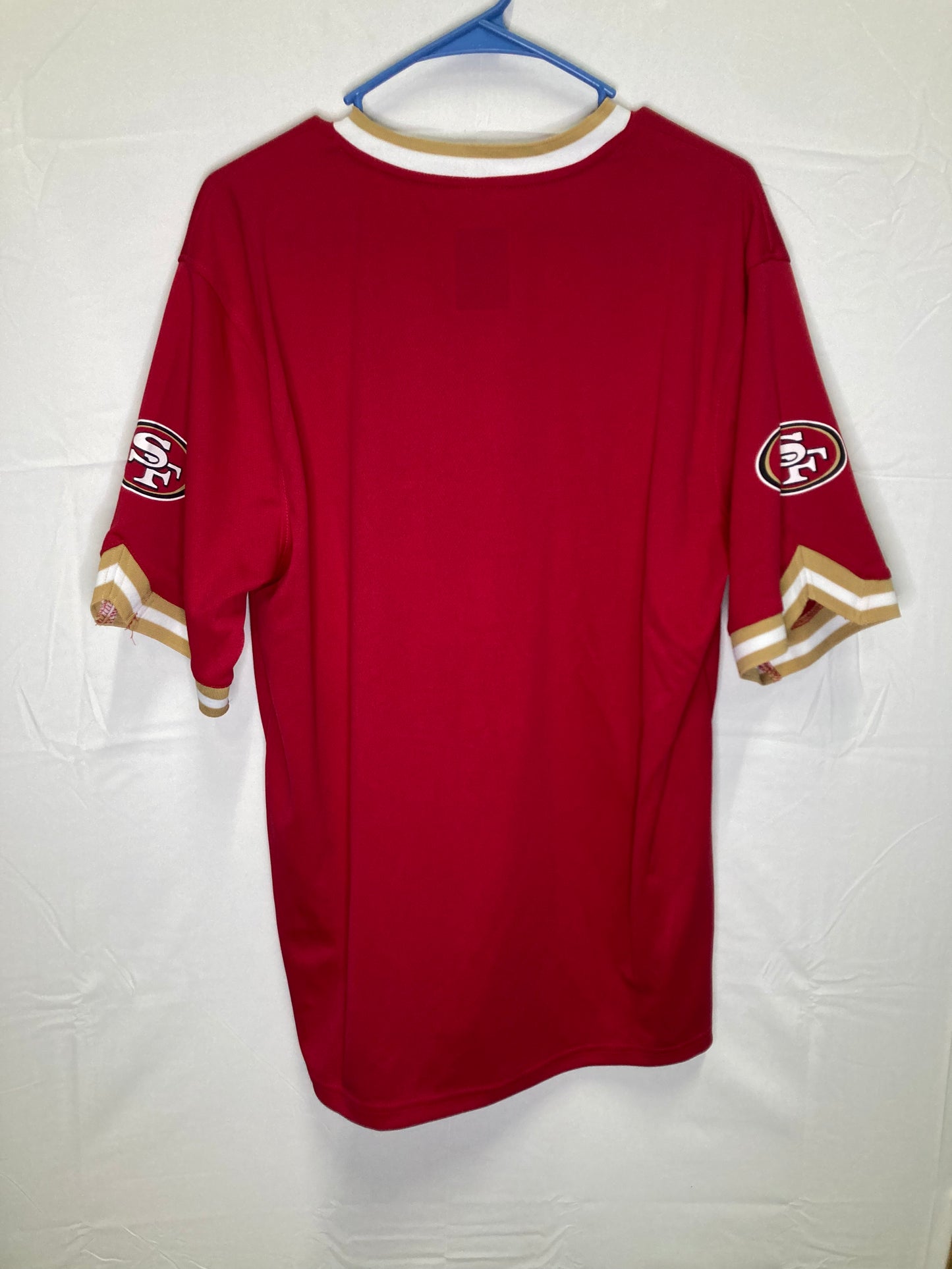 NFL Team Apparel SF 49ers Jersey (Sz Large)