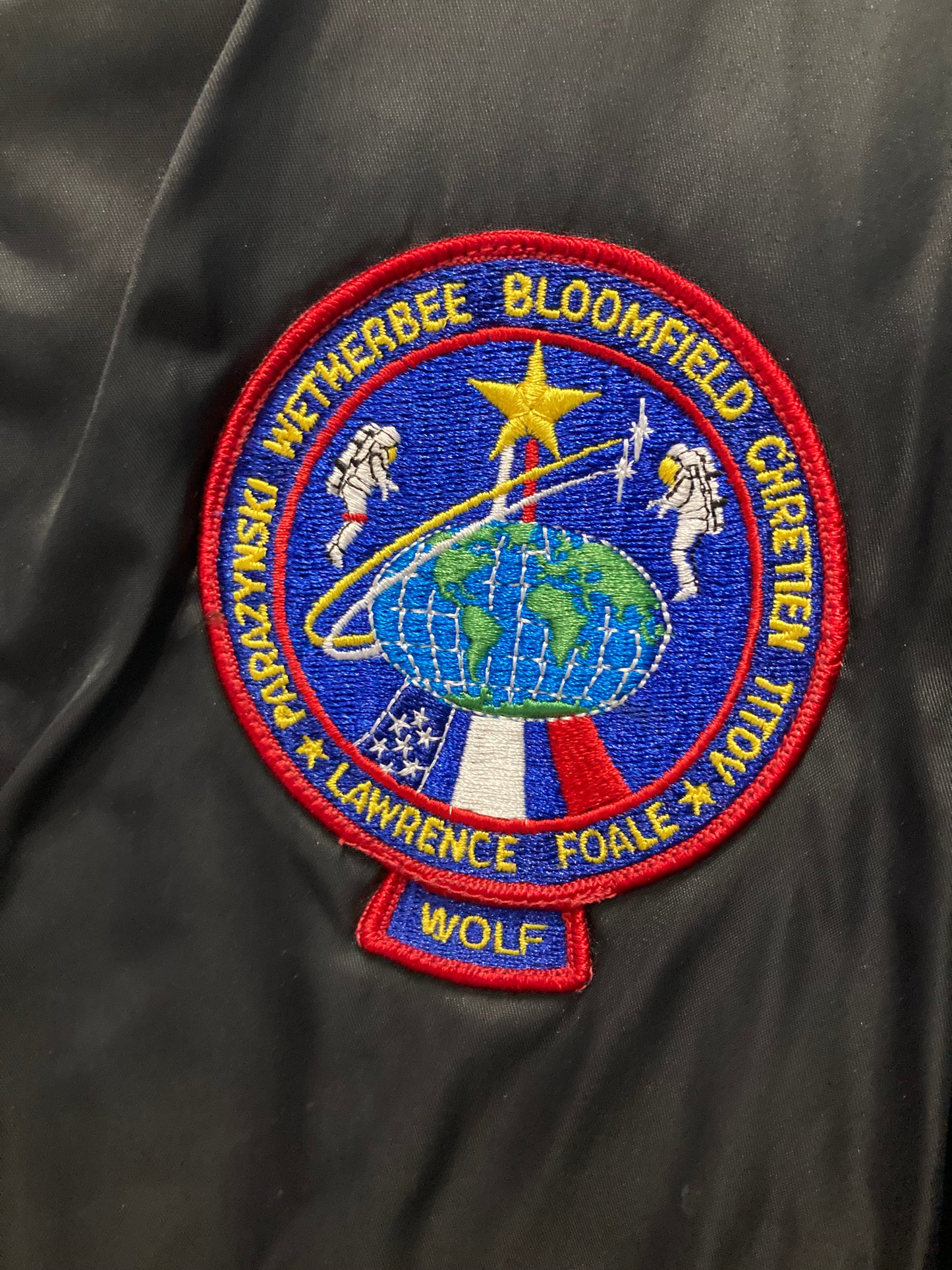 Antique Authentic Nasa STS-86 Mission Jacket! (Sz L/XL)