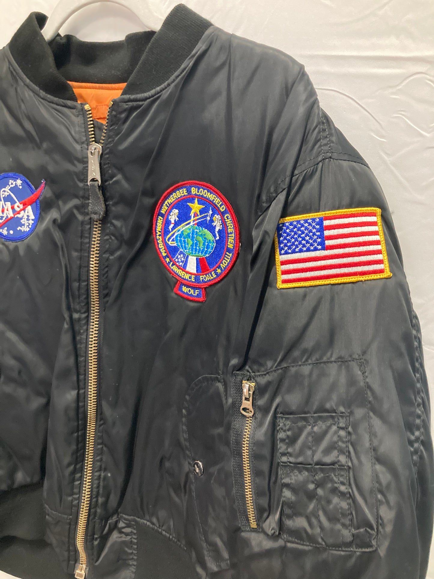 Antique Authentic Nasa STS-86 Mission Jacket! (Sz L/XL)