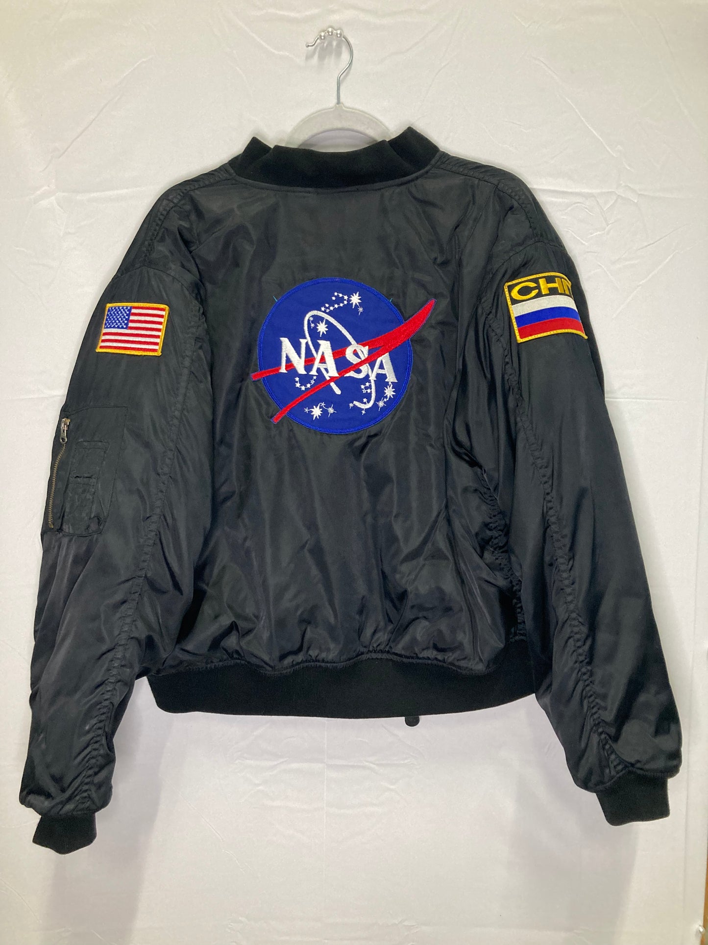 Antique Authentic Nasa STS-86 Mission Jacket! (Sz L/XL)