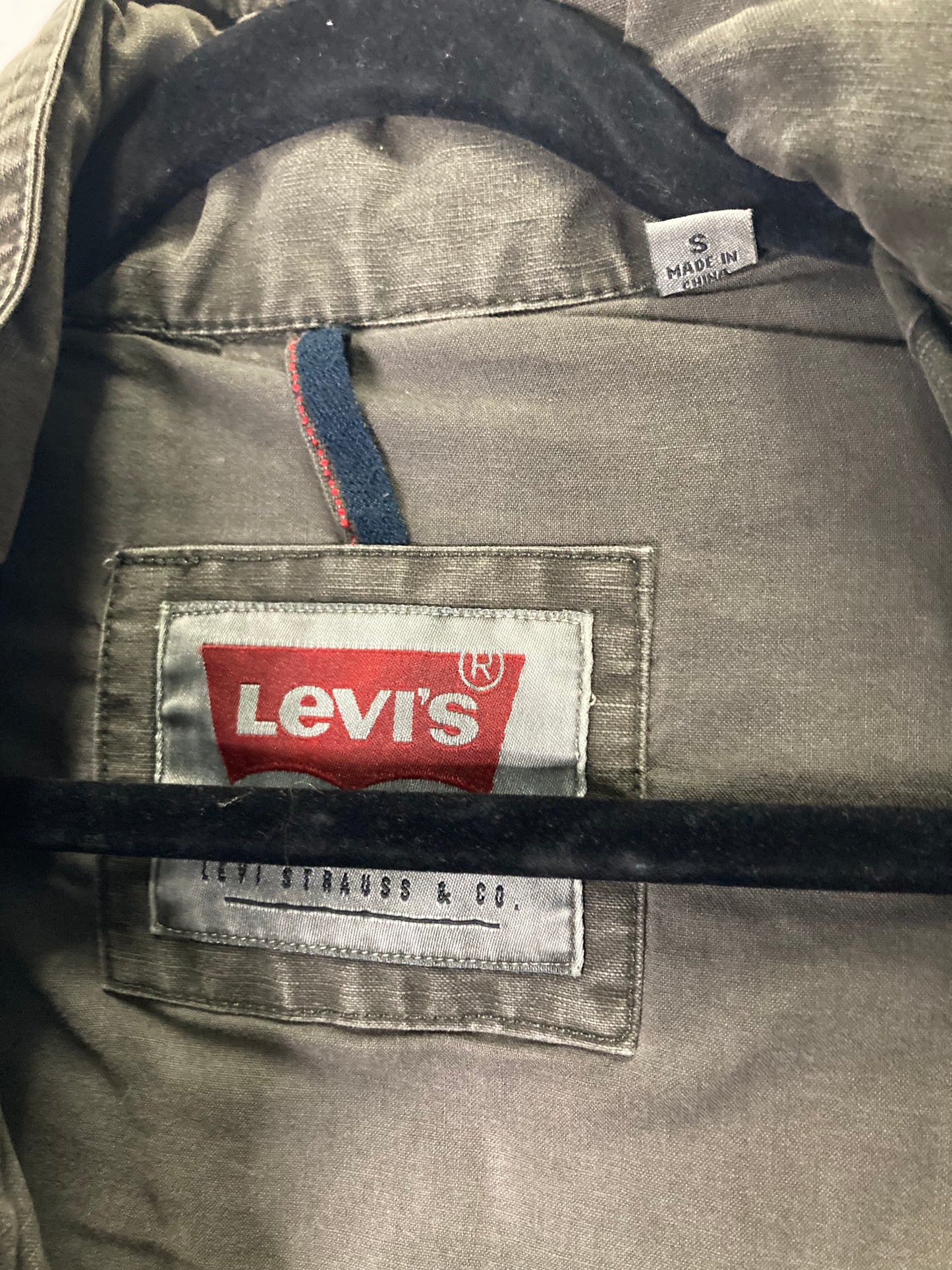 Levis Strauss Heavy Denim Jacket (Sz Small/Med)