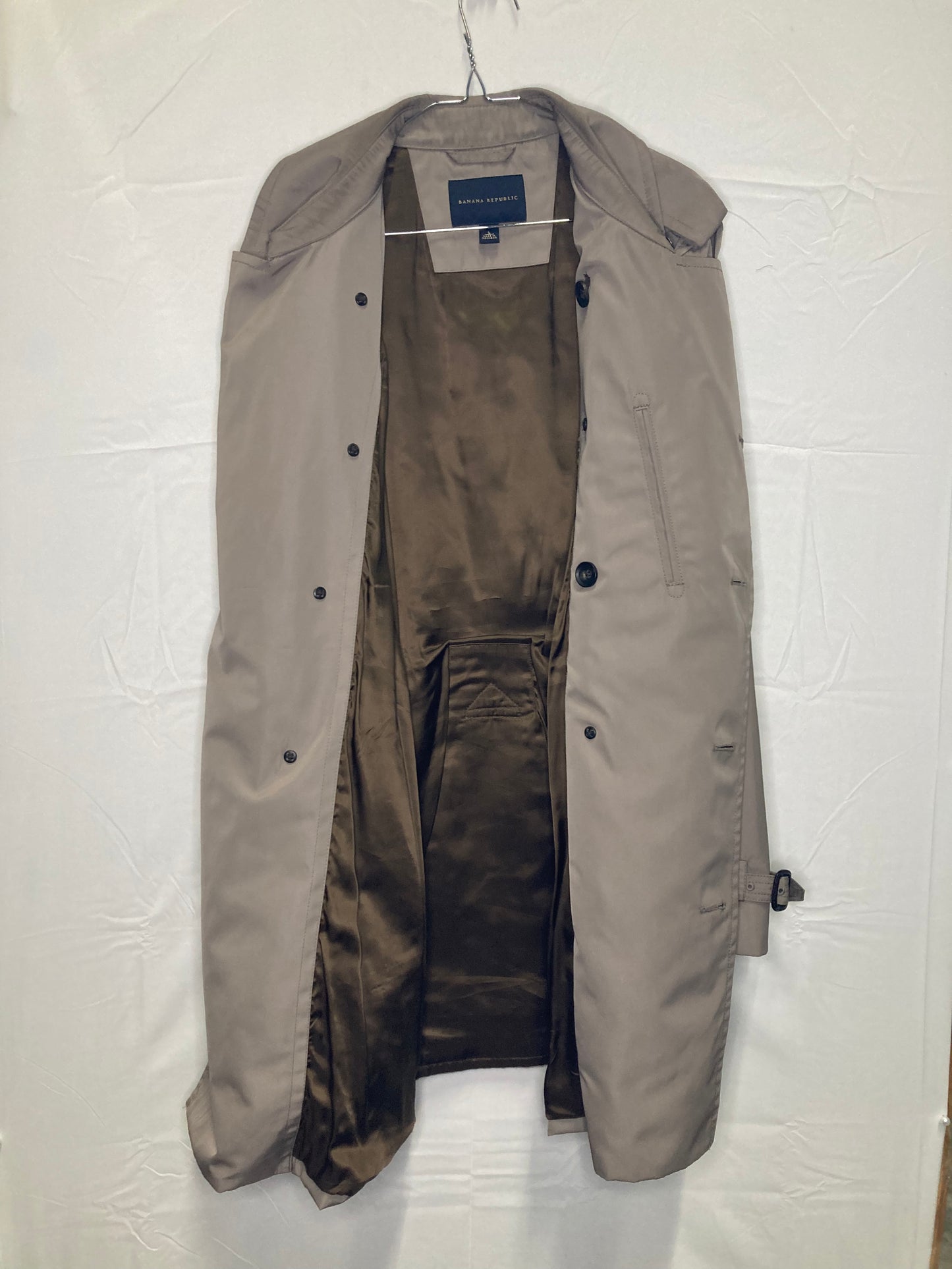 Banana Republic Rain/ Trench Coat (Sz Large)