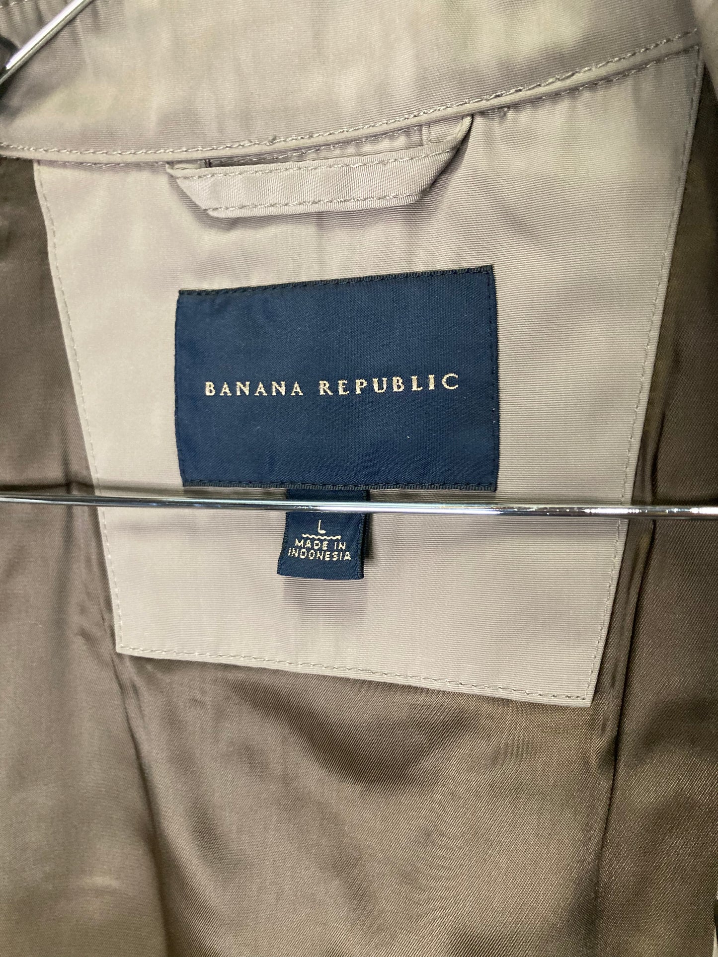 Banana Republic Rain/ Trench Coat (Sz Large)